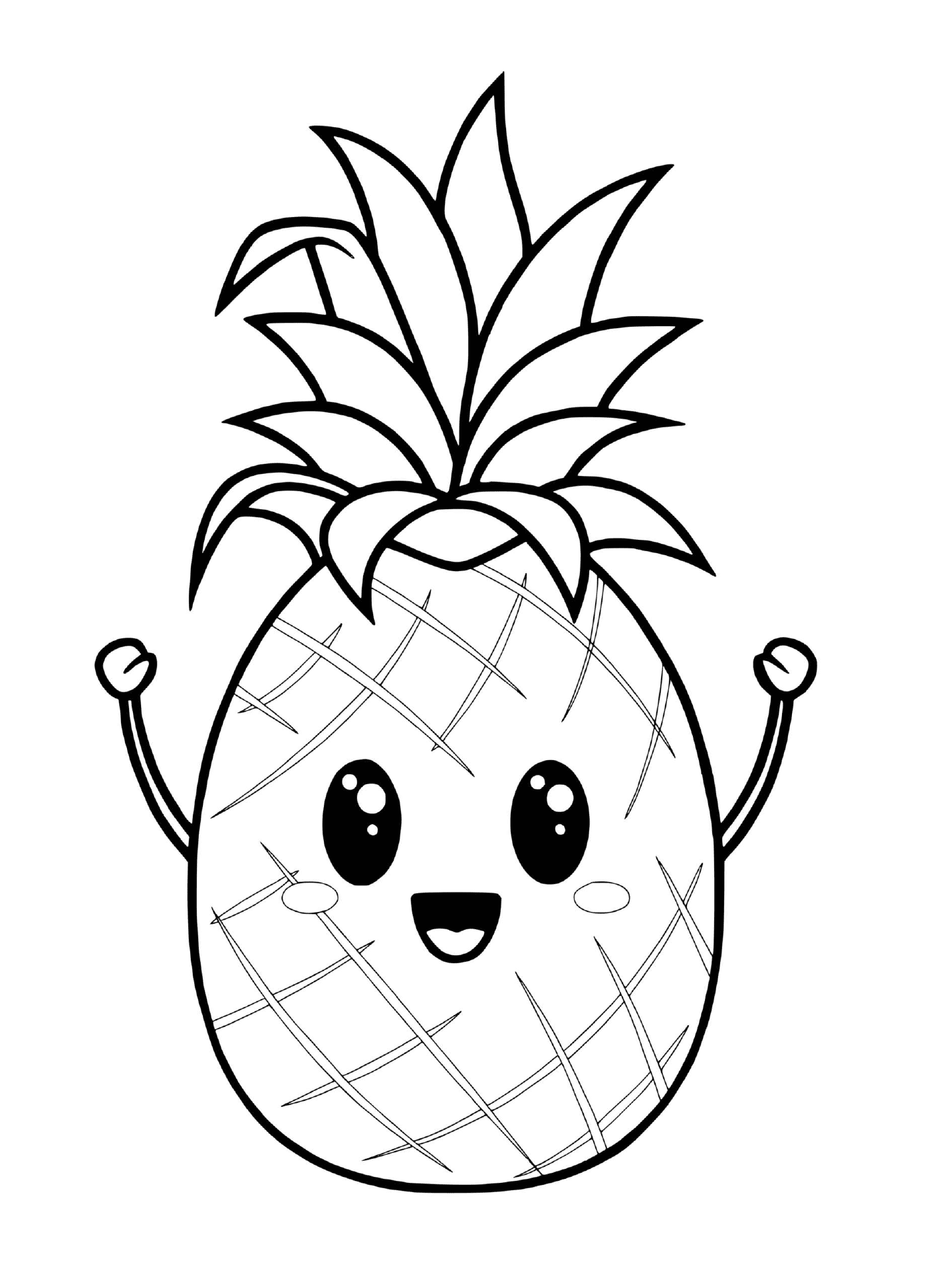  A cute pineapple 