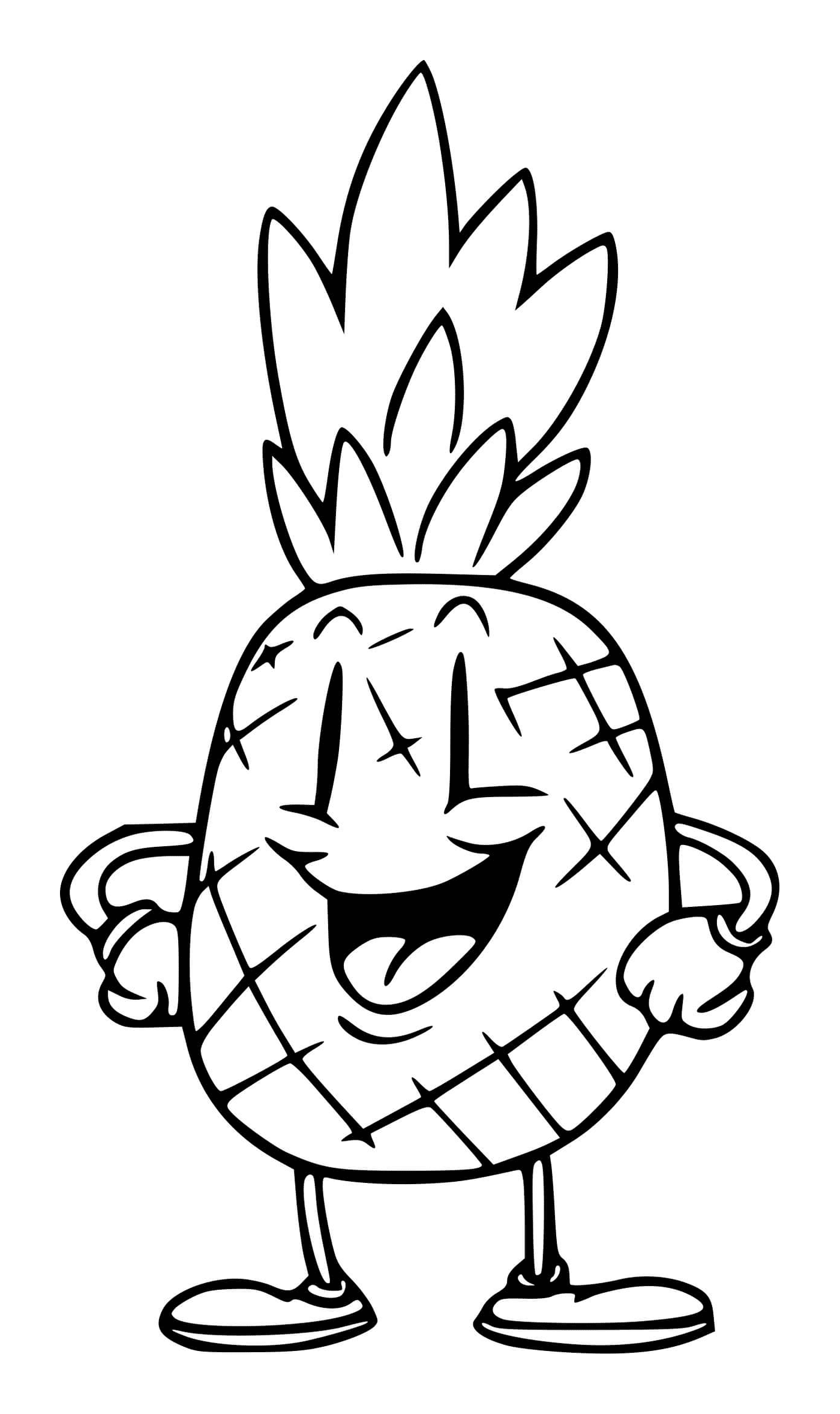  A pineapple for preschool children 