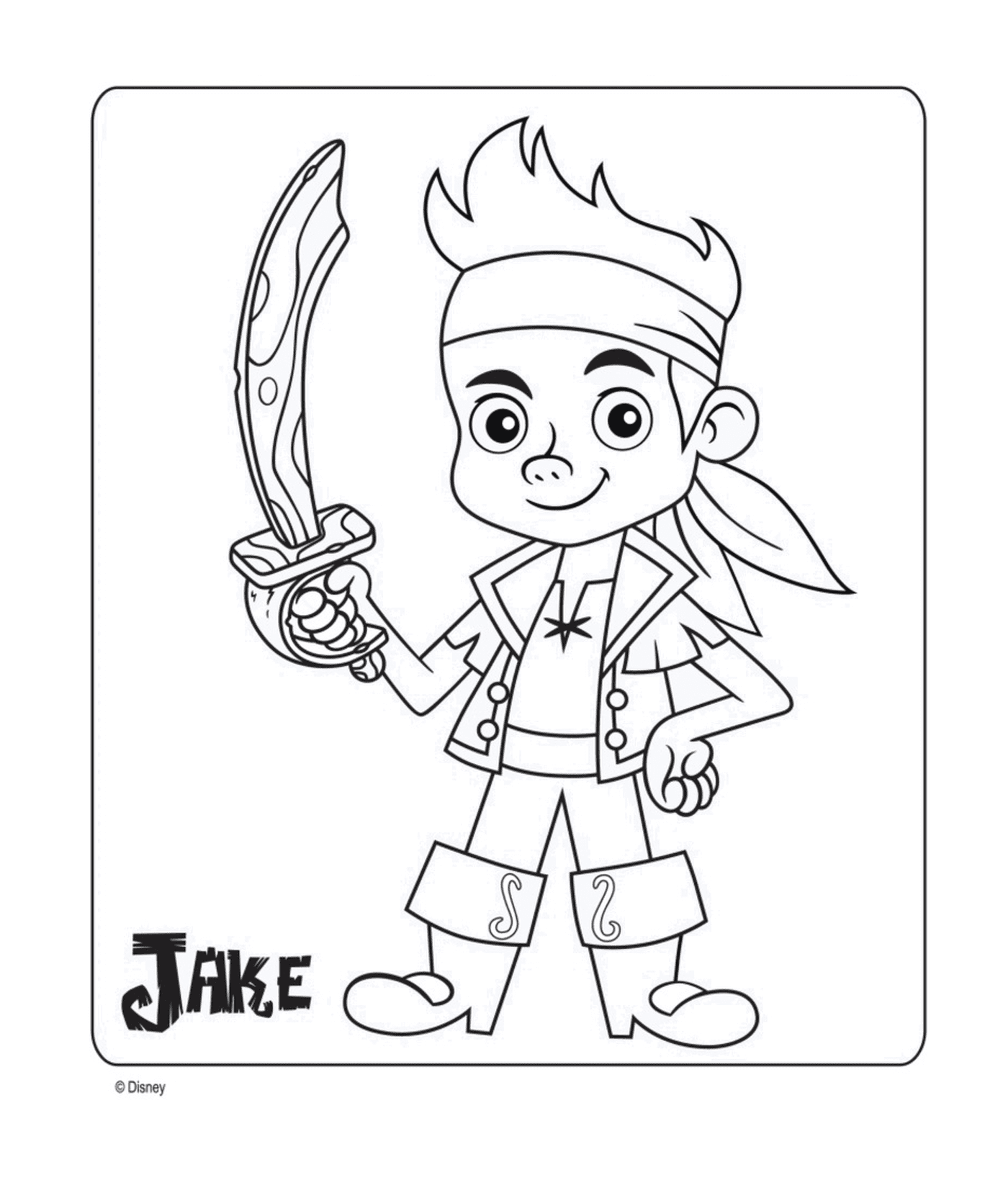 Jake, mütterlicher Pirat, Disney Junior 