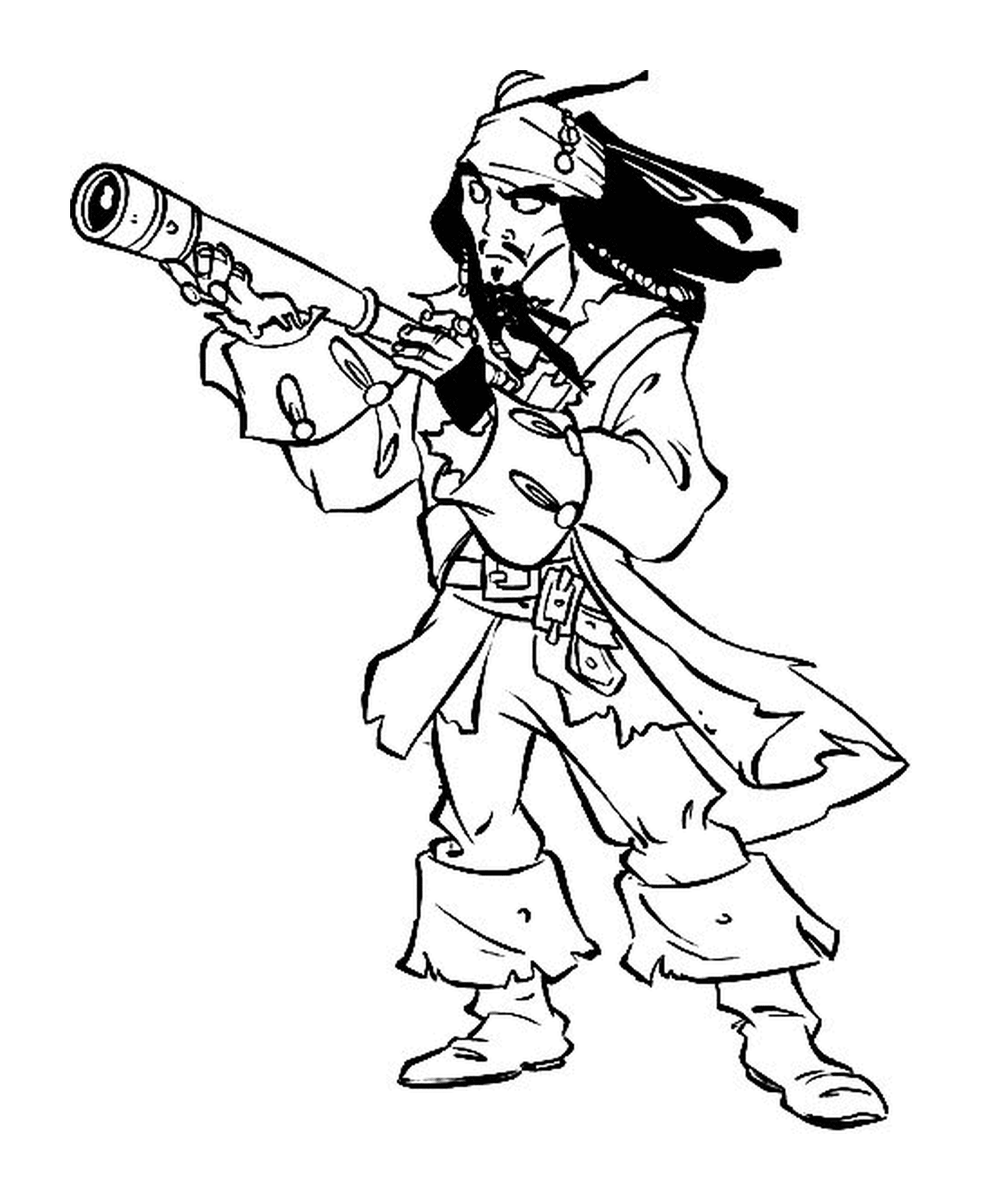  Jack Sparrow con la sua vista lunga 