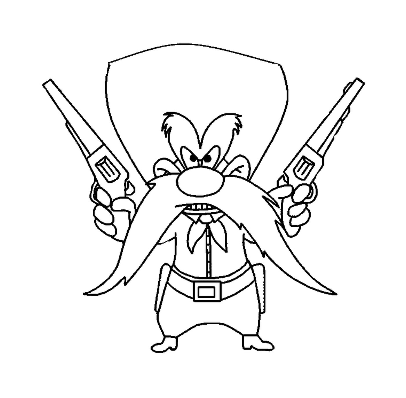  Sam the pirate, an old man armed 
