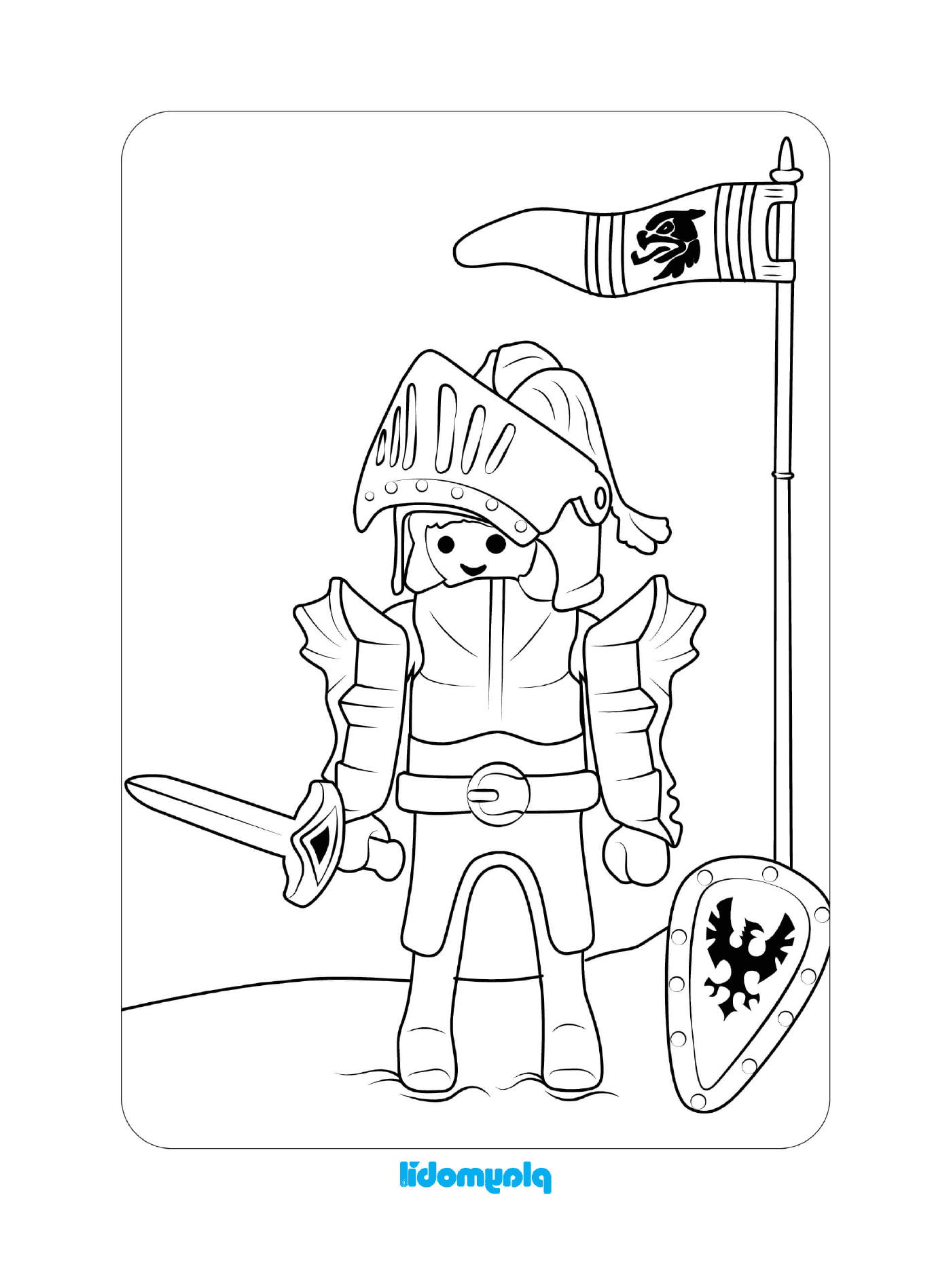  Knight in toy 