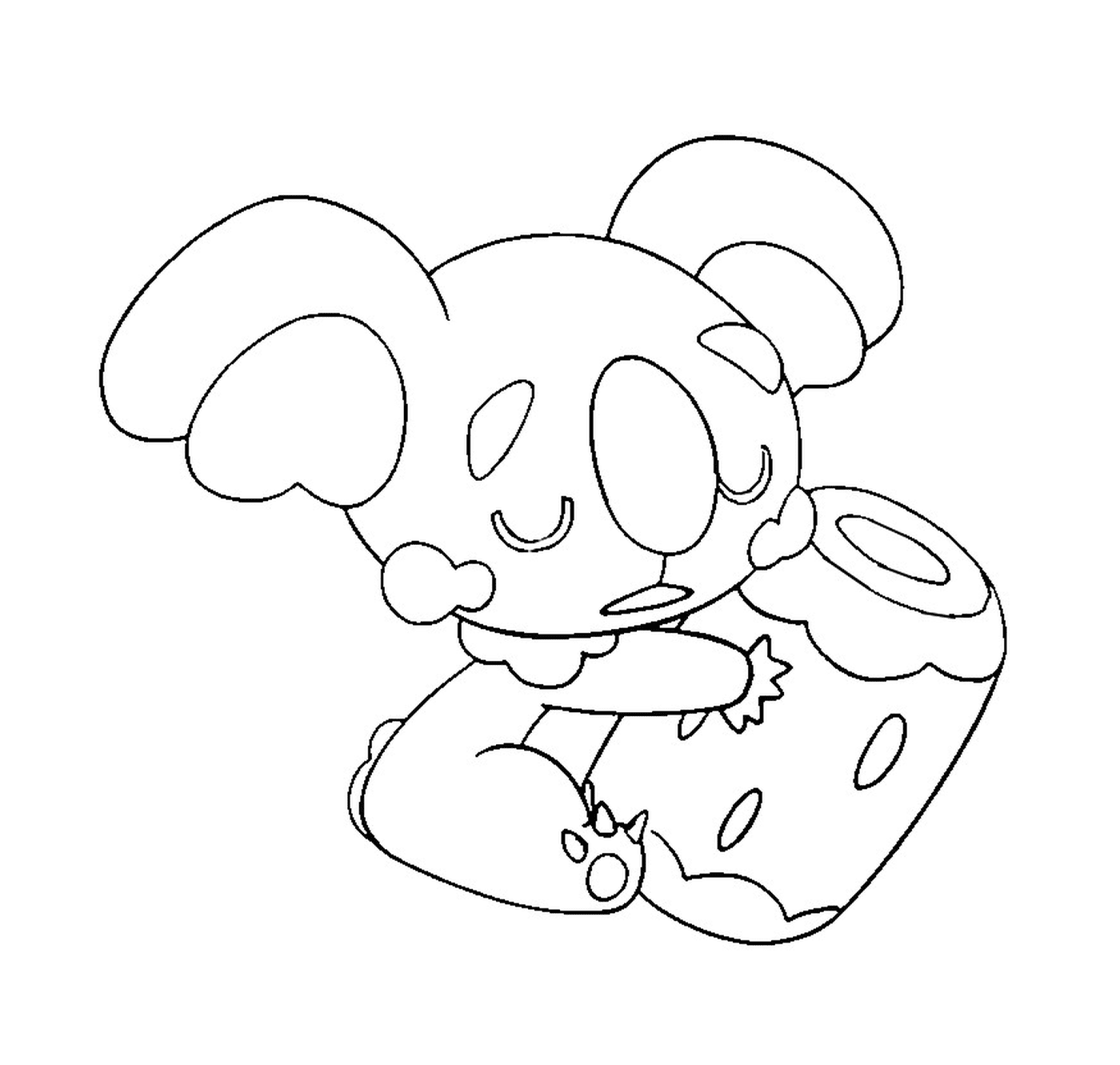  Dodoala, un animale che mangia qualcosa 