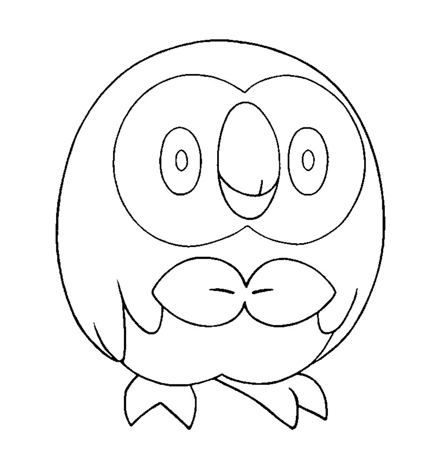  Brindibou, an owl with a mustache 
