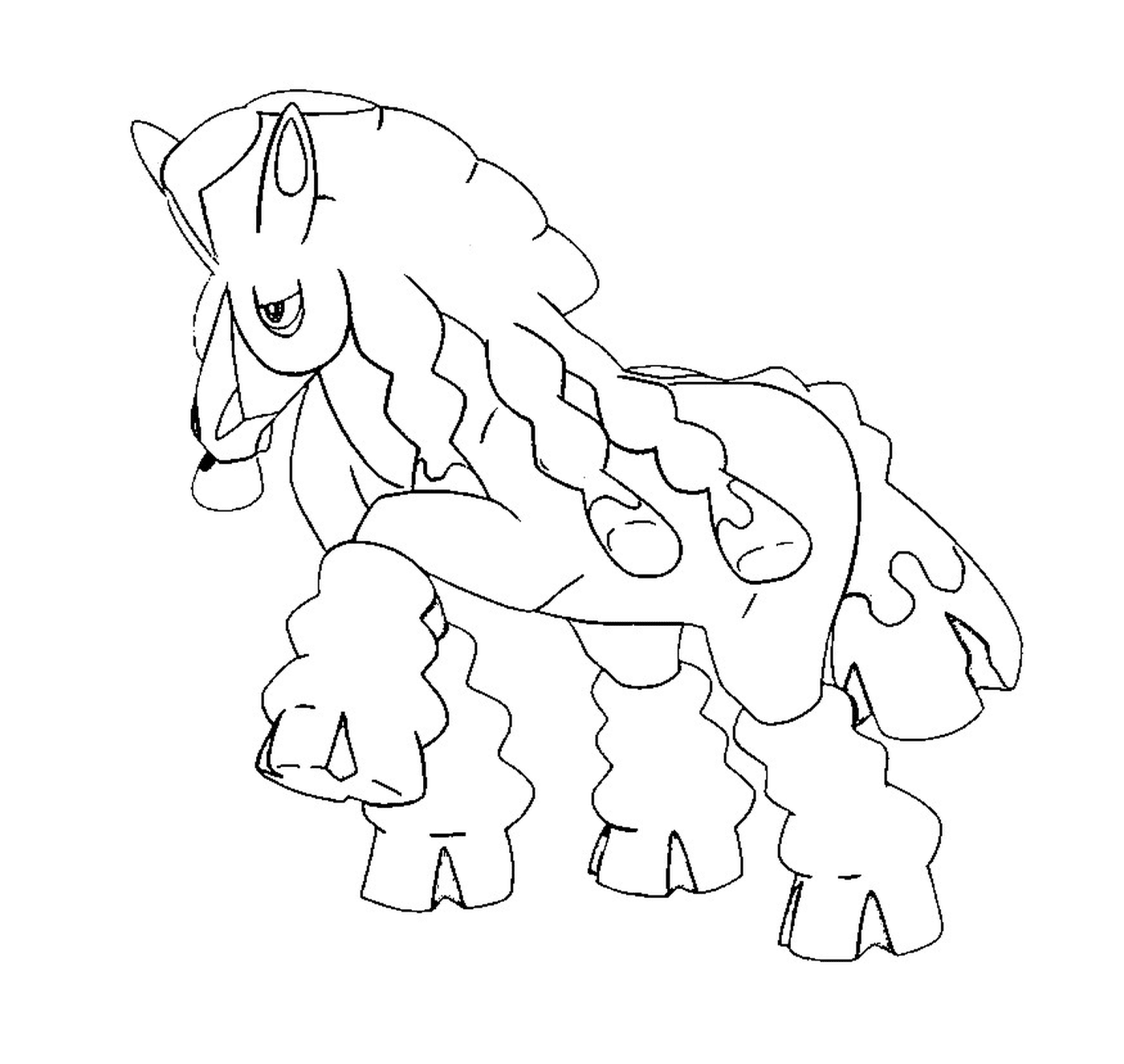  Bourrinos, a horse 