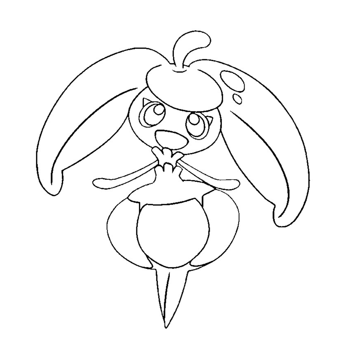  Candine, ein gezeichnetes Kaninchen 