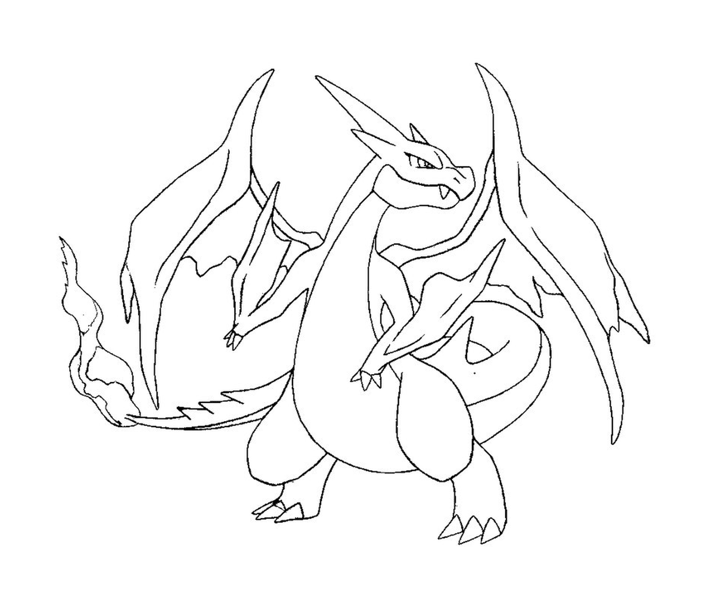  Dracaufeu, el dragón Pokémon 