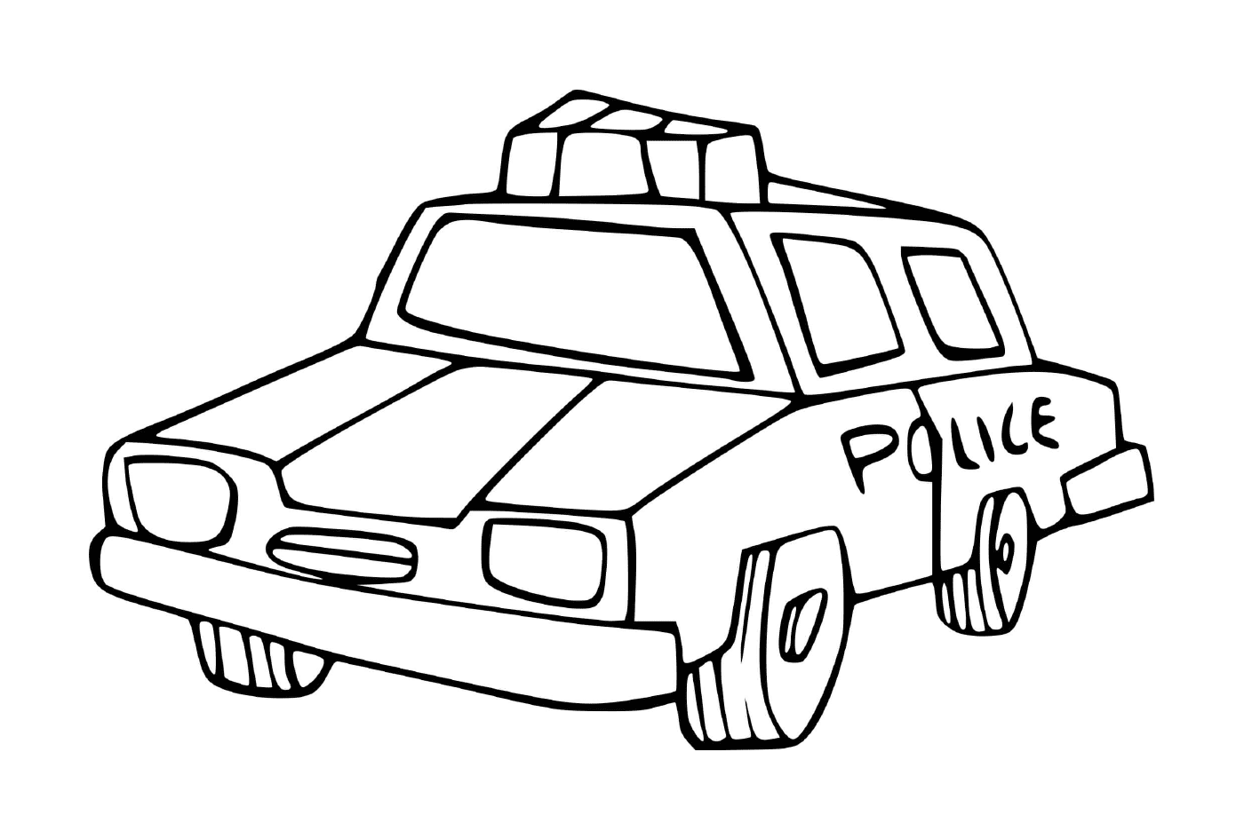  Vehículo de la policía de los Estados Unidos 