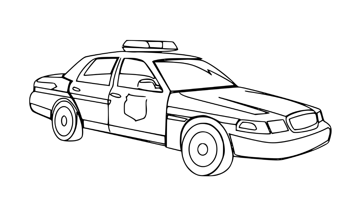  Нью-Йорк Полицейский автомобиль США 