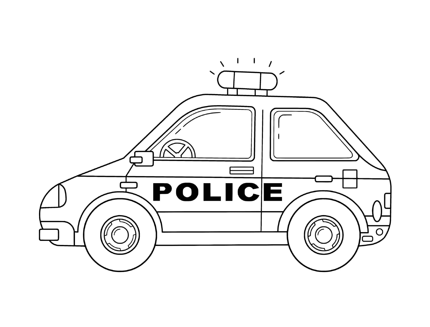  Auto de la policía nacional en Francia 
