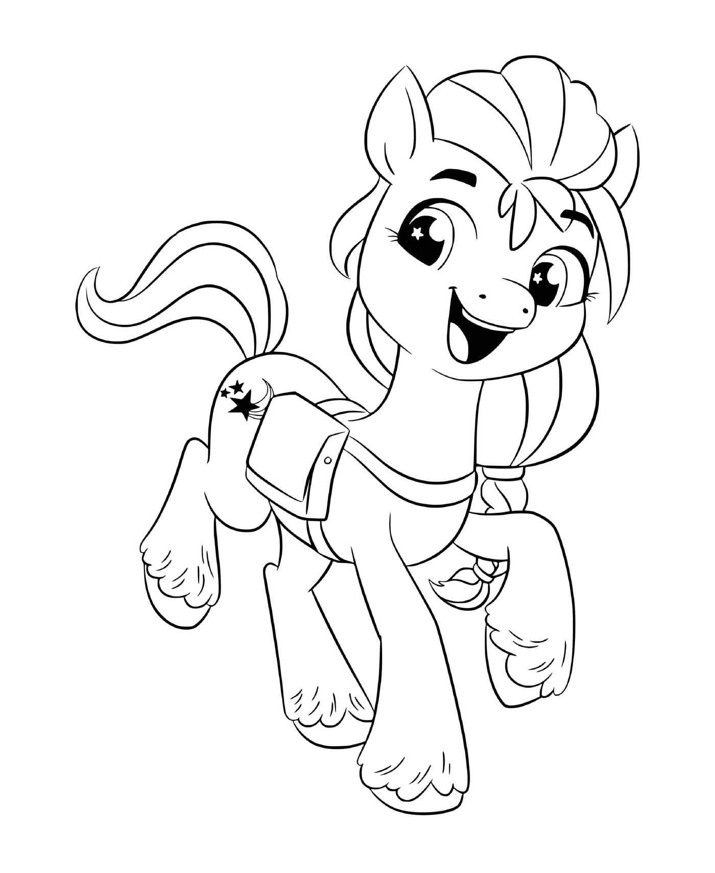  Soleado Starscout, curioso pony y aventurero 
