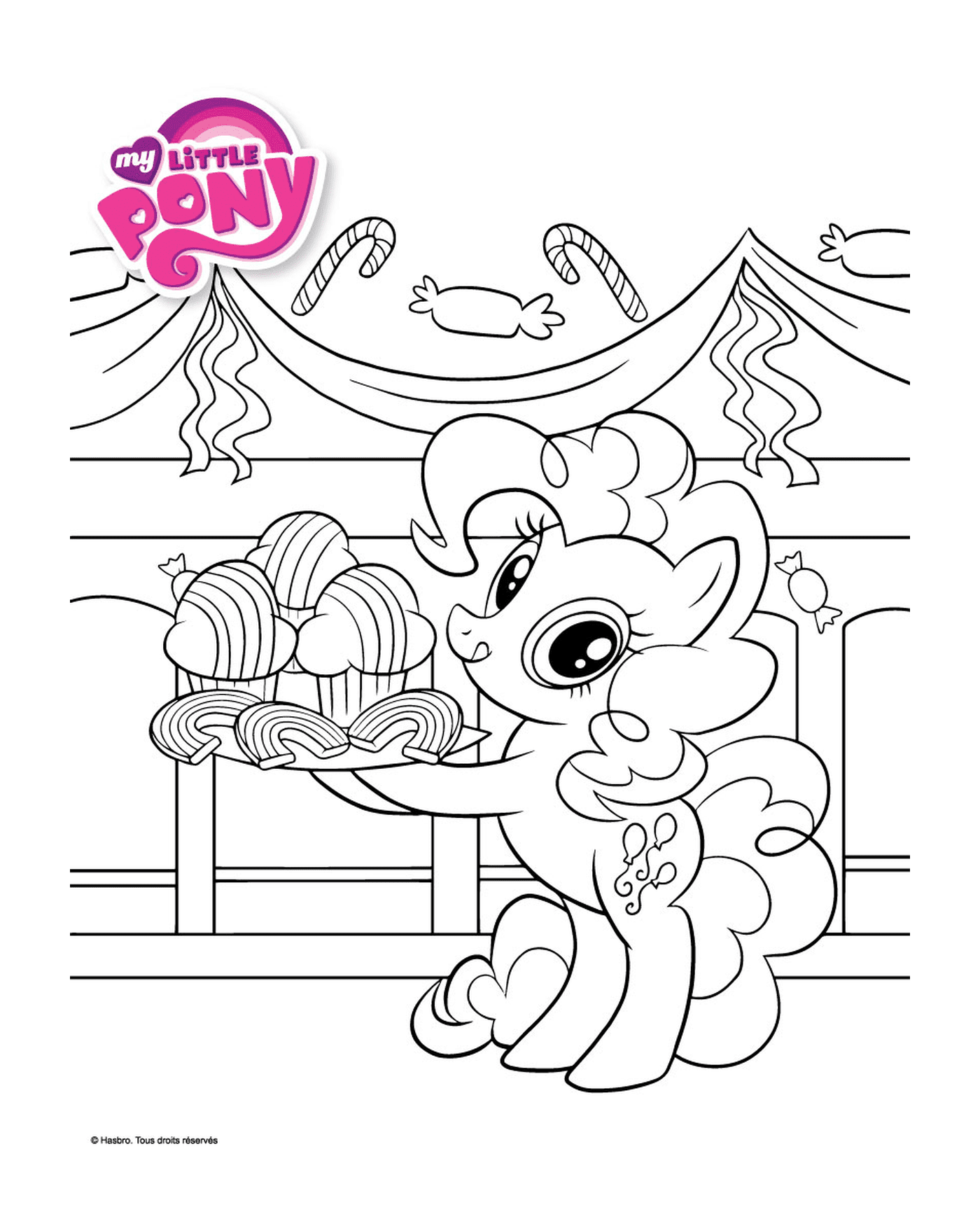  Mein kleiner Pony, köstliche Cupcakes zubereitet 