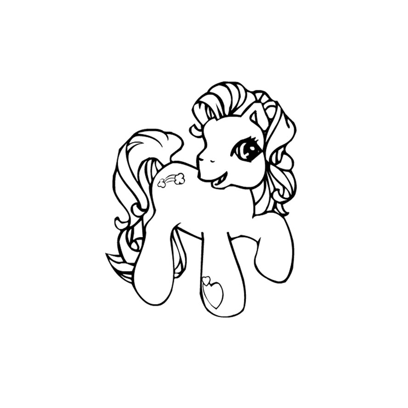  charmantes kleines Pony 