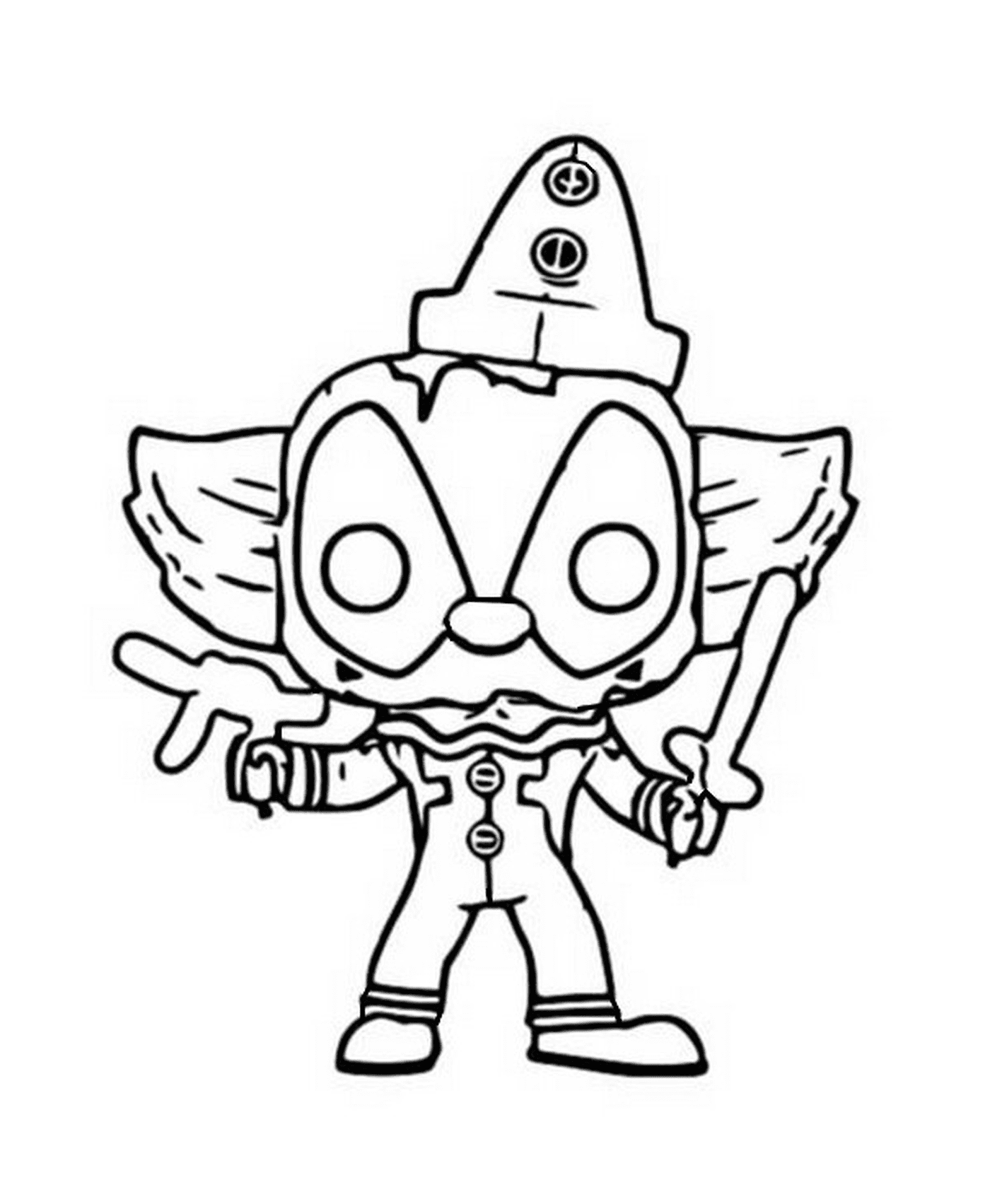  Deadpool clown, figure Funko Pop 