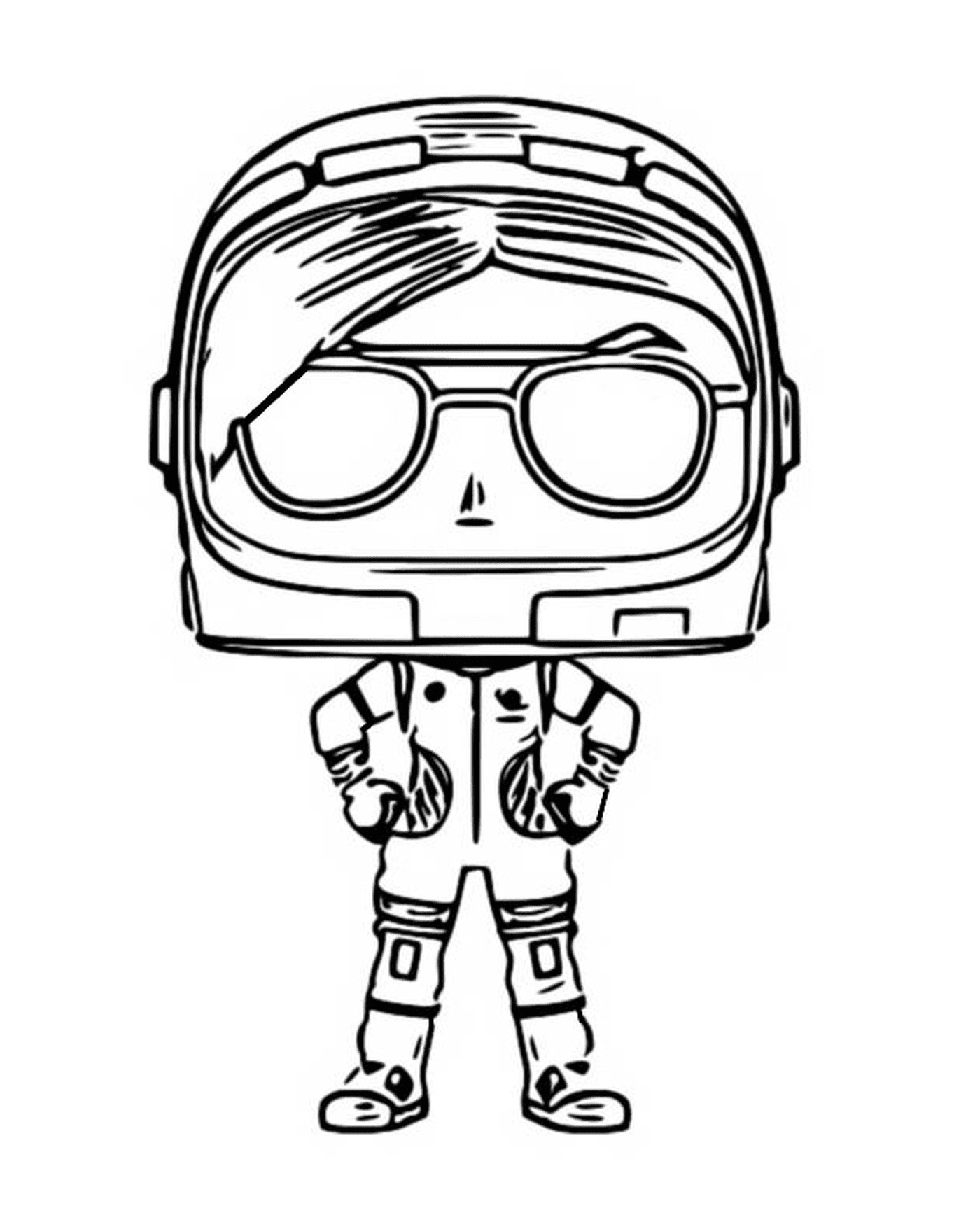  Moonwalker, Fortnite, person with helmet 