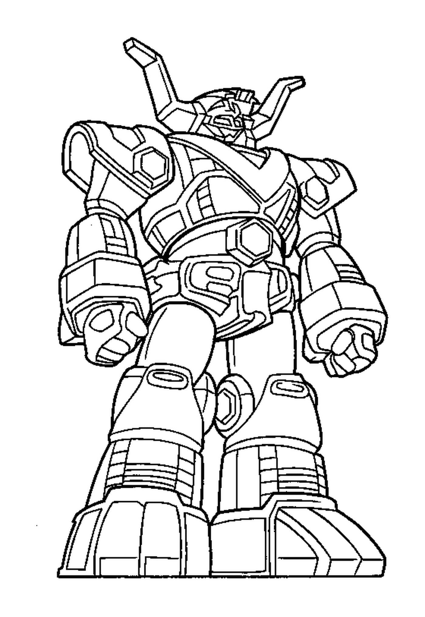  Robot Power Ranger fresco 