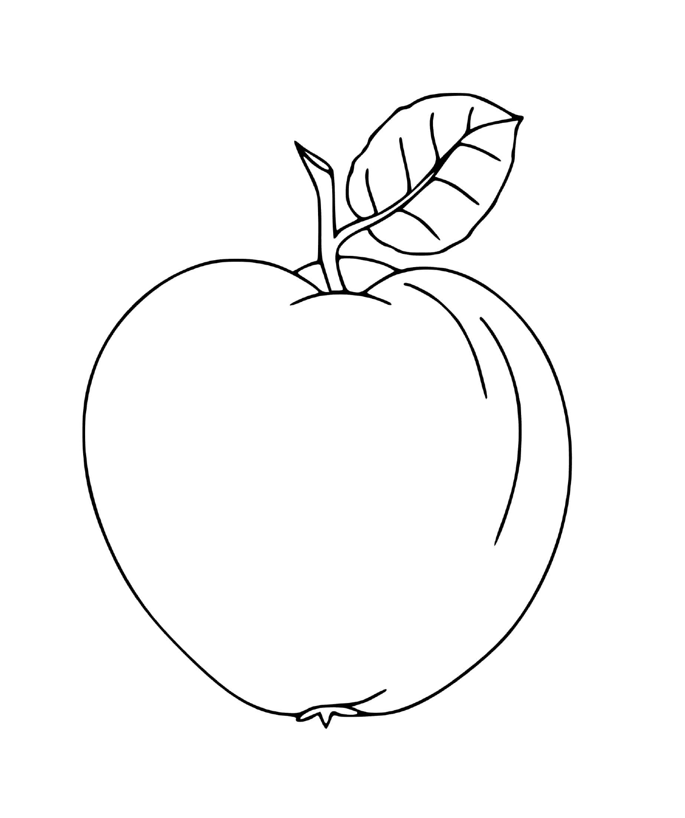  Saftiger roter Apfel 