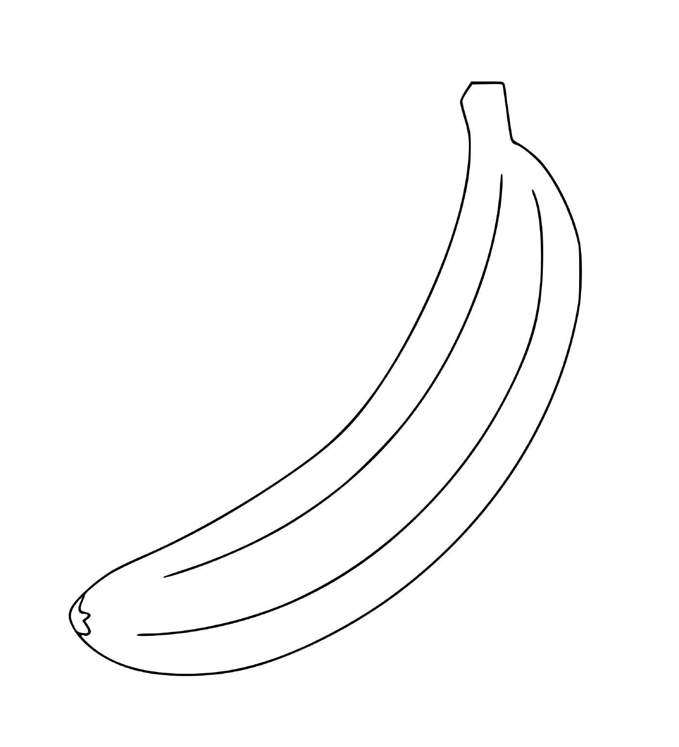  Вкусный желтый банан 