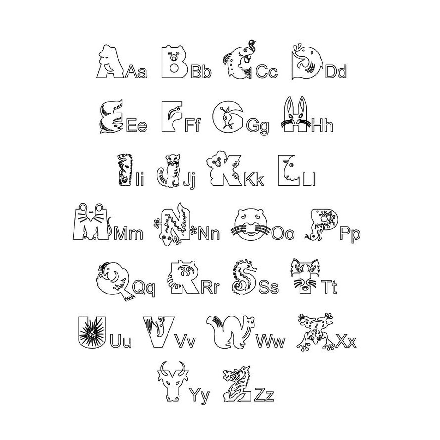 Children's alphabet 