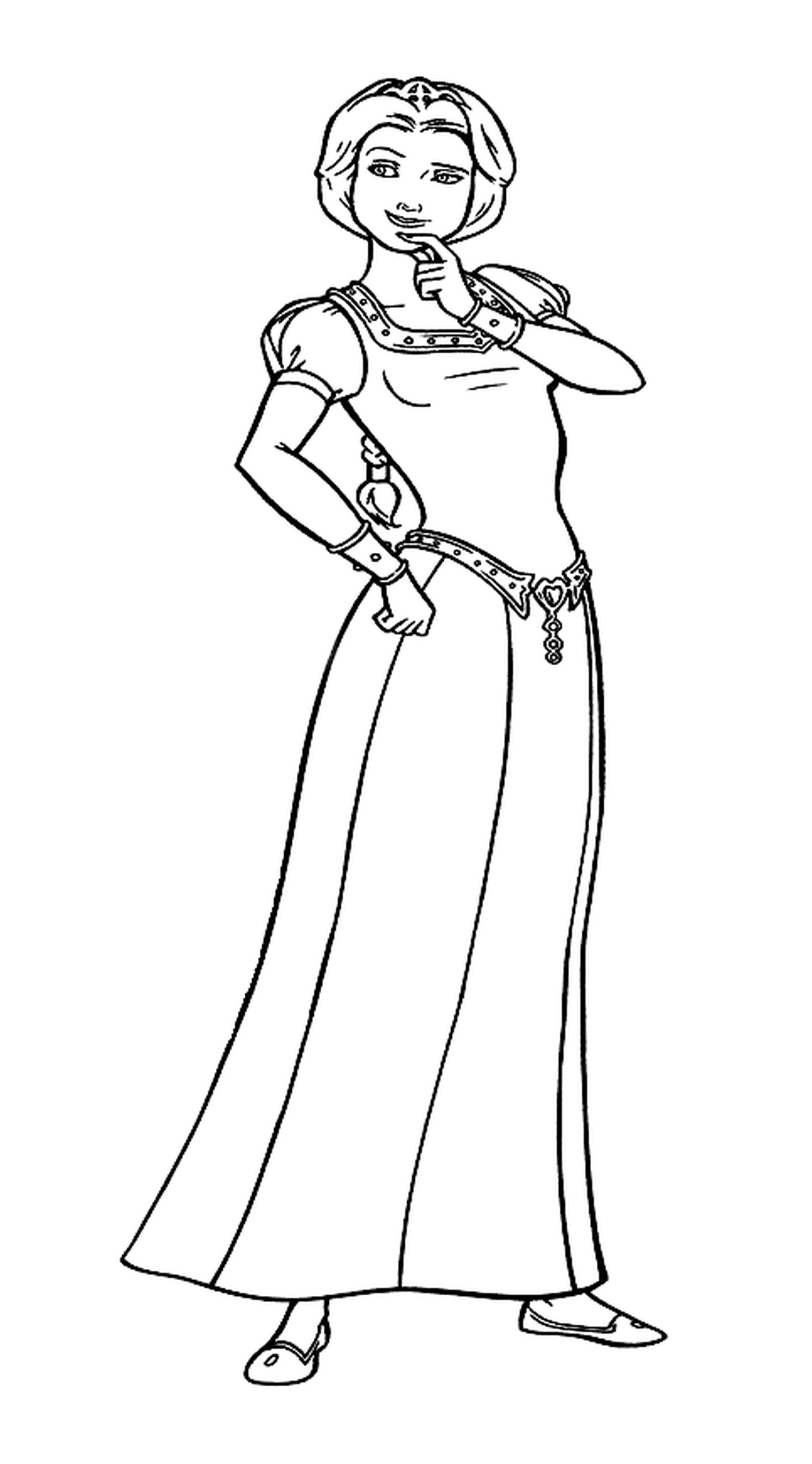  Princesa Fiona, elegante y elegante 