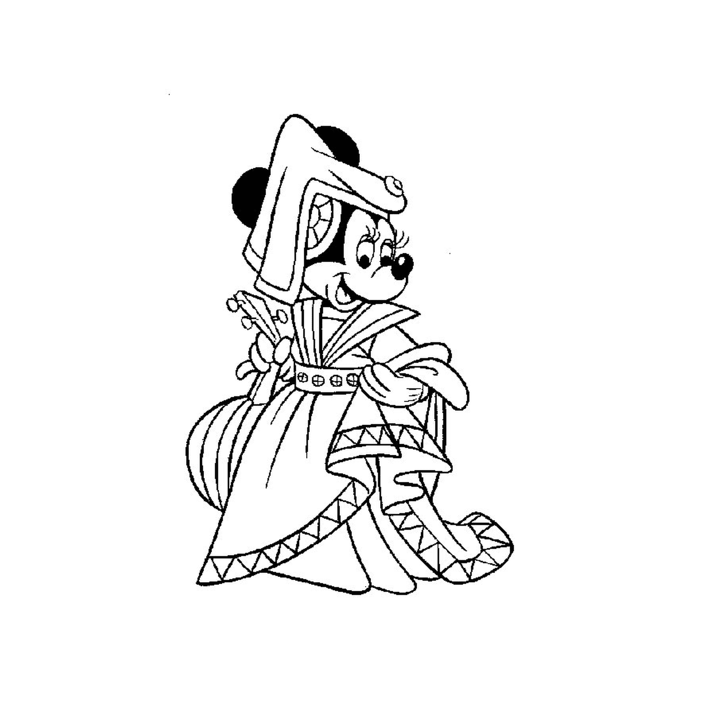  Mickey Maus im Kostüm 