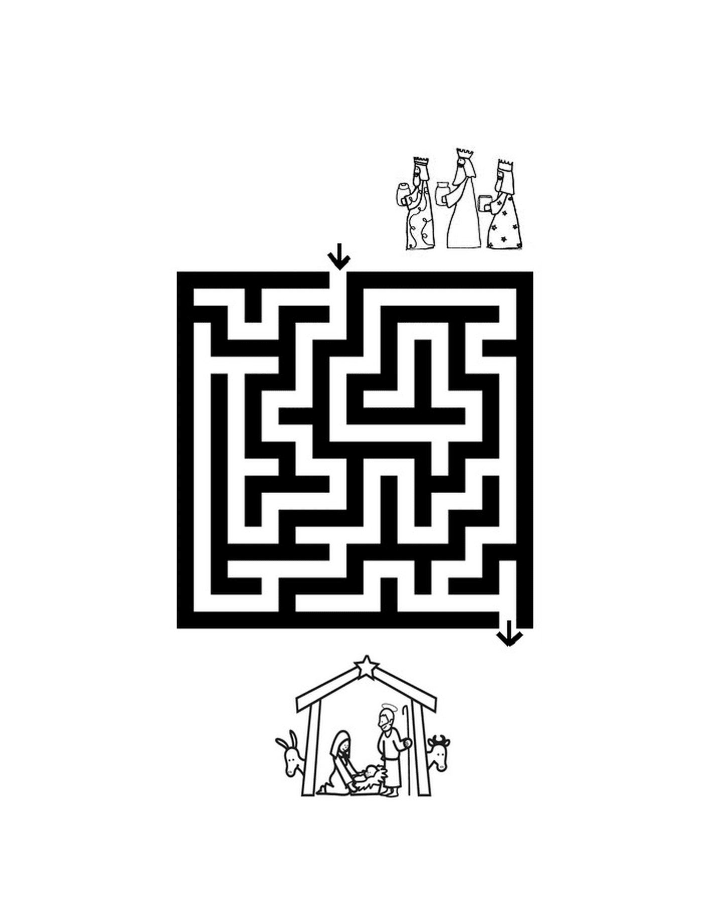  Labyrinth Spiel: Weihnachten 2 