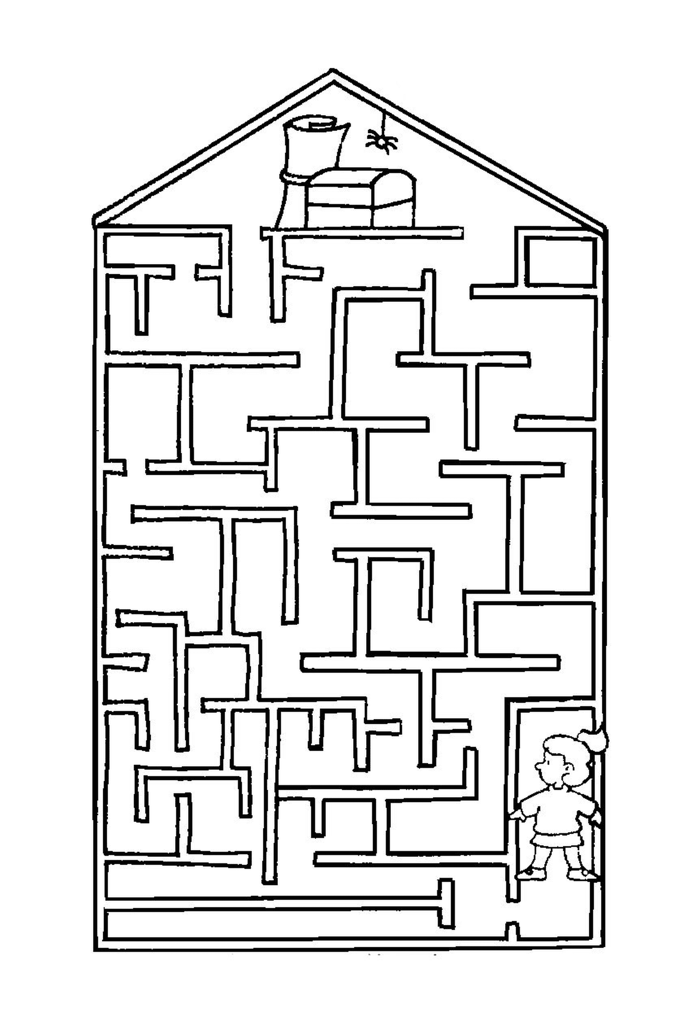  Spiele Labyrinth: Haus 