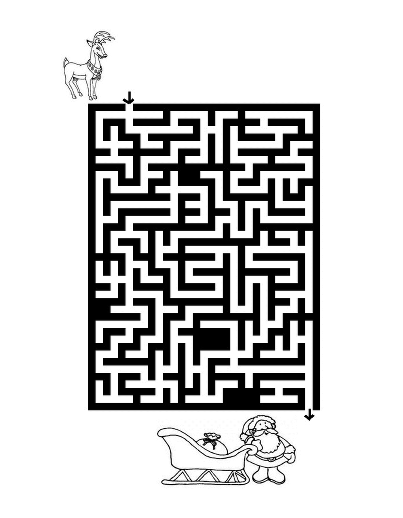  Labyrinth Spiel: Weihnachten 7 