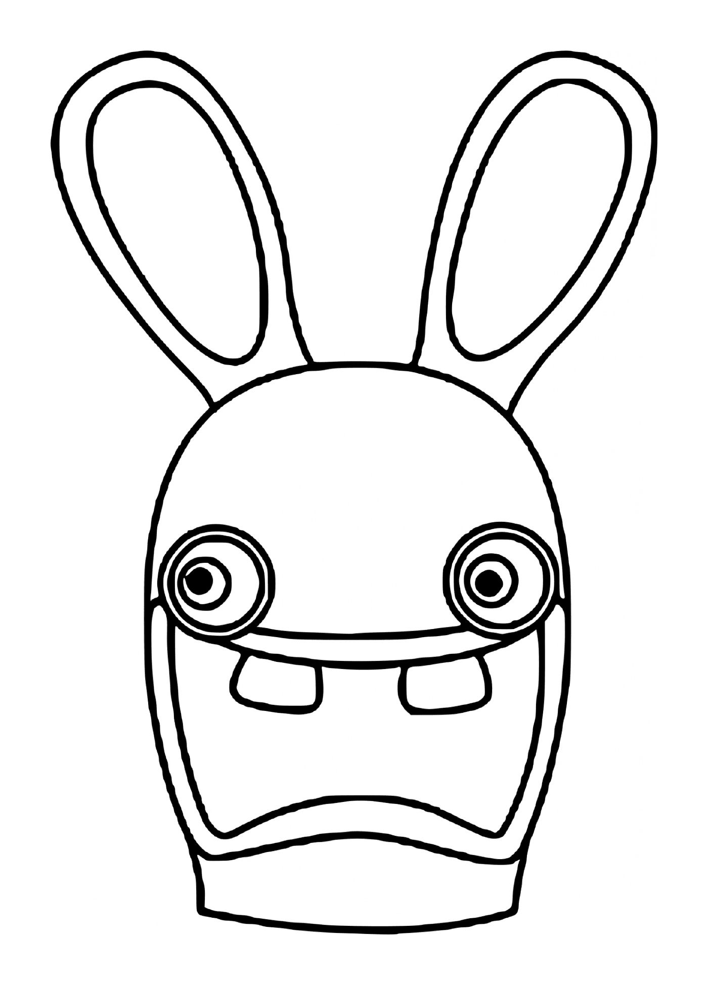  Rabbit's head, moron 