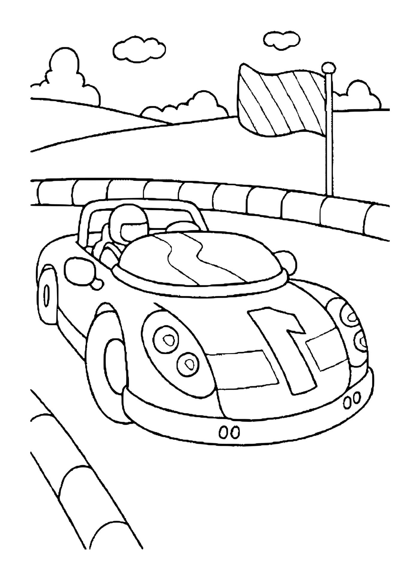  Small racing car 