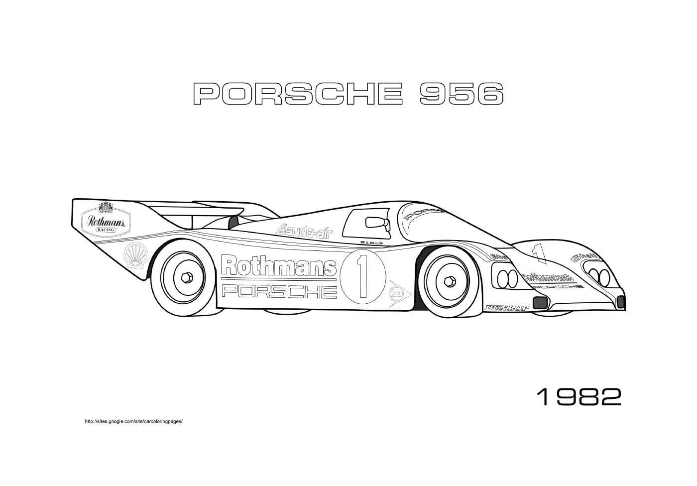  1982 Porsche 956 