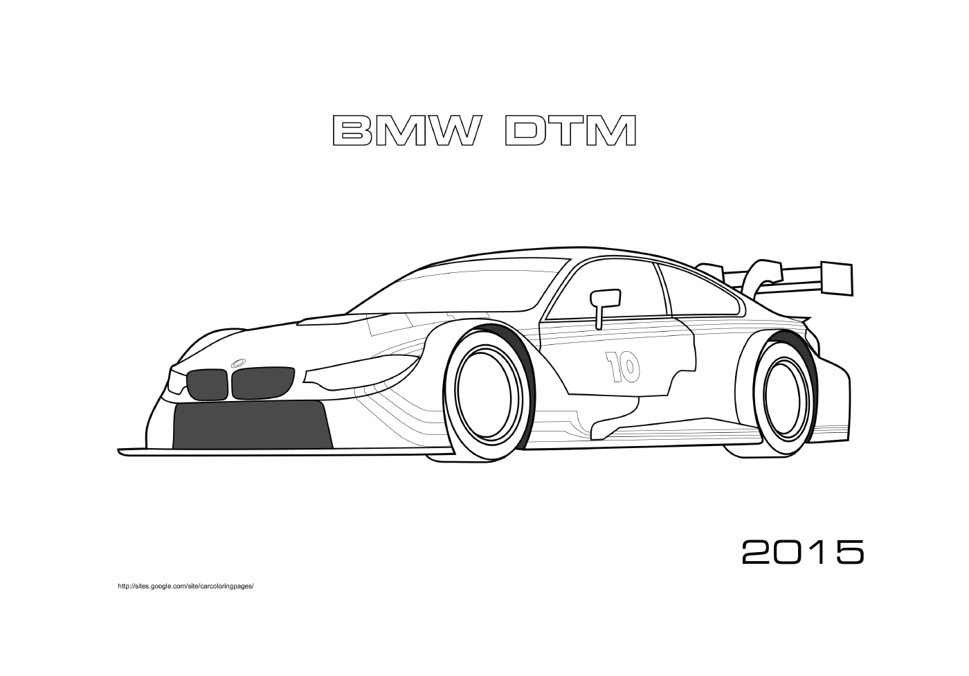  2015 BMW DTM 