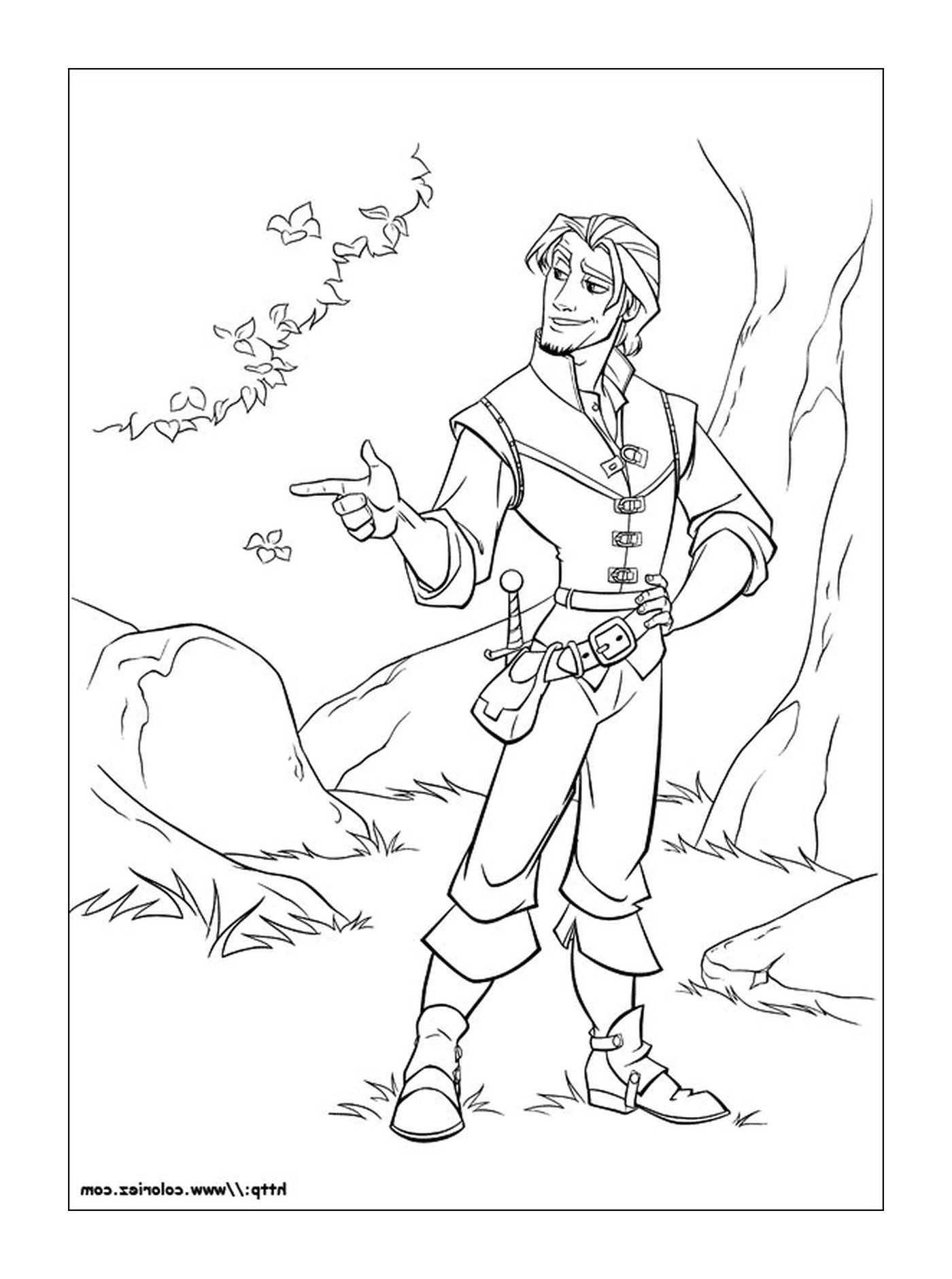  Flynn Rider, fearless adventurer 