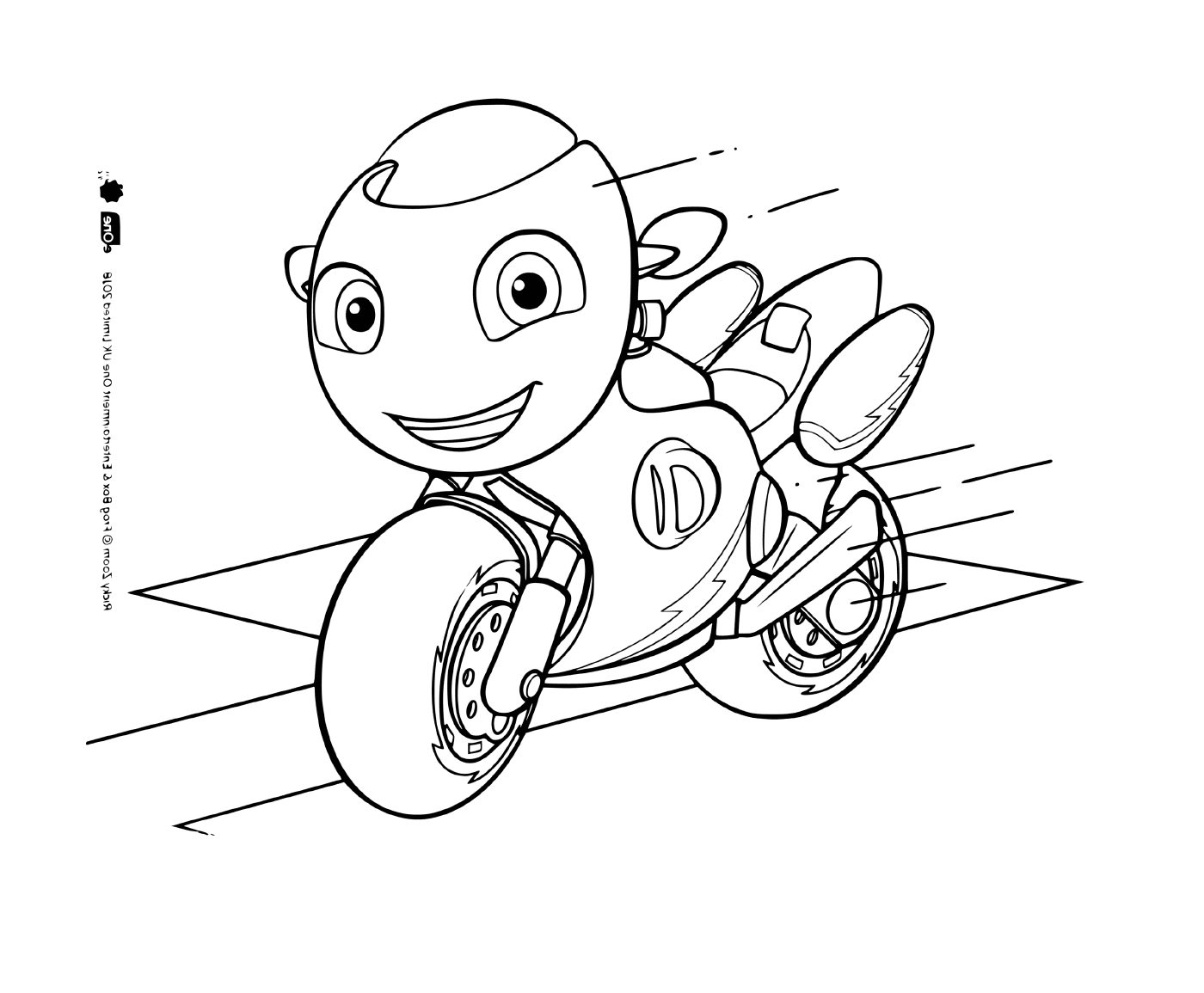  Ricky, a little scooter that likes speed 