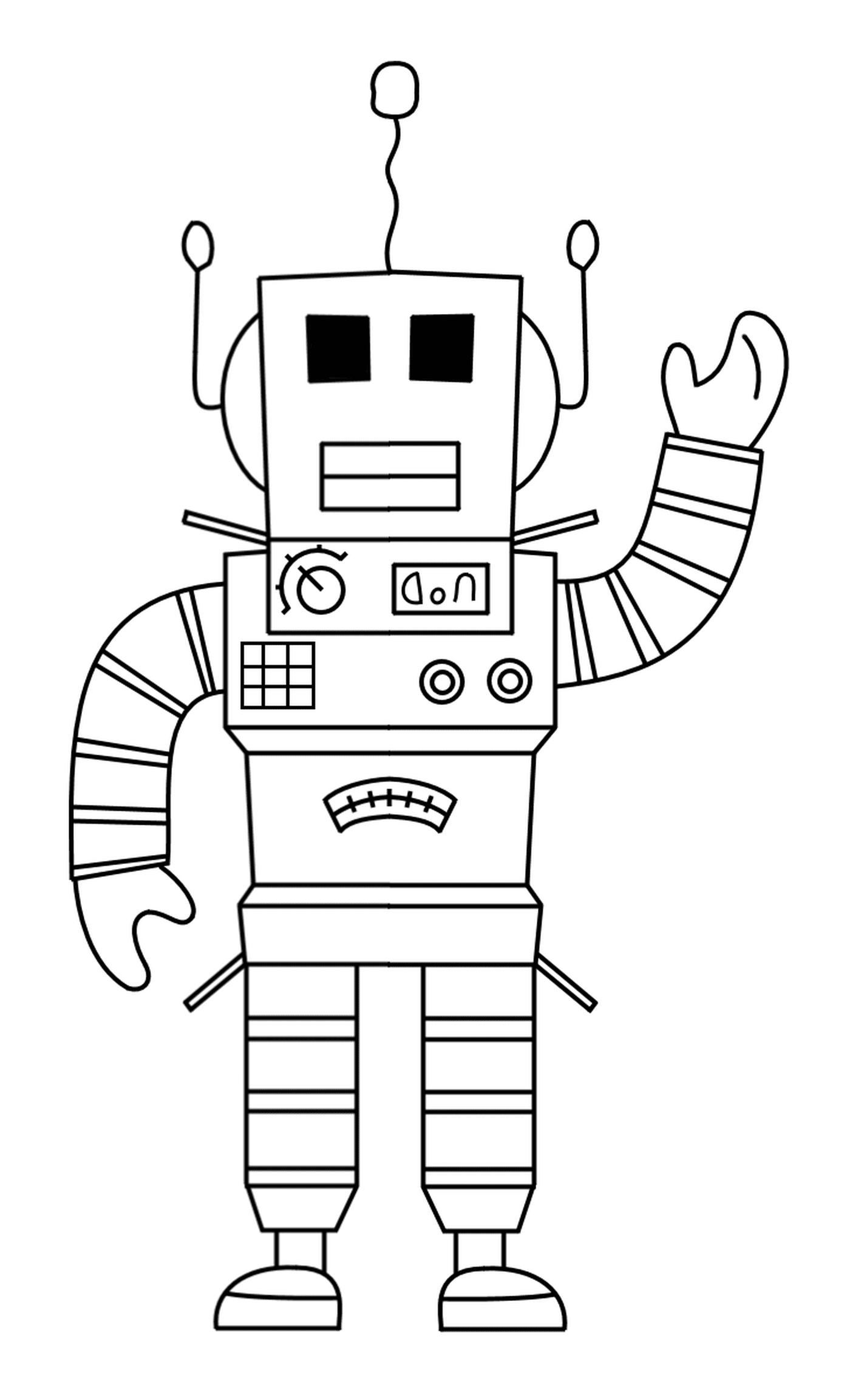  Robot Roblox que saluda 