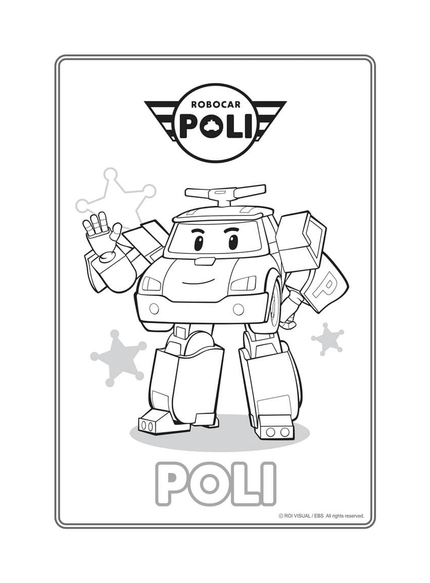  Robocar Poli Spielzeug-Version 