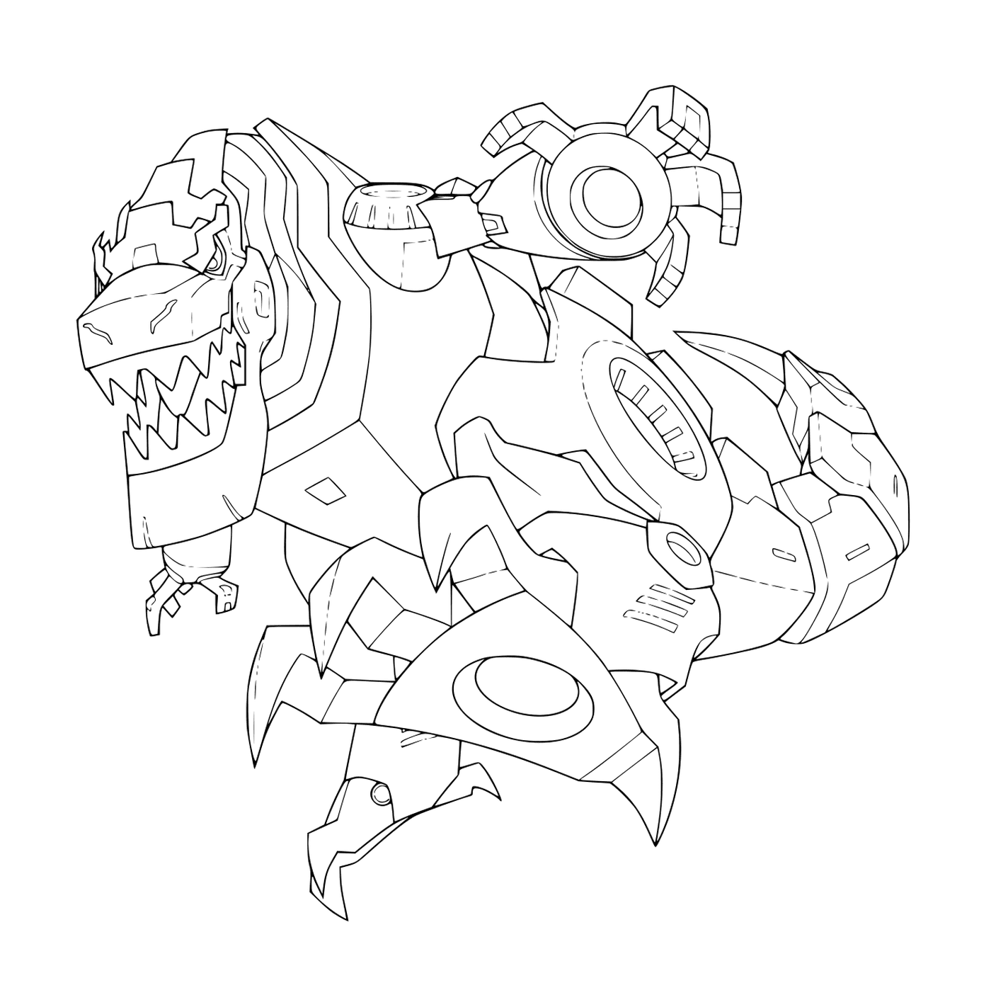  Grimlock, dinosaur robot Transformers 