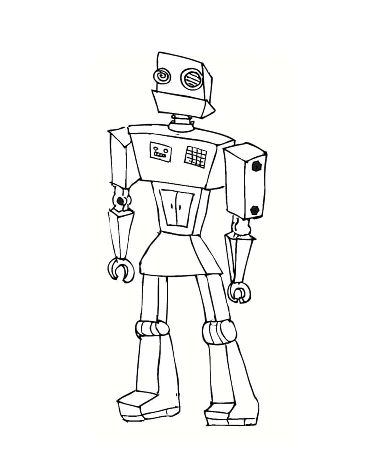  Former standing robot 