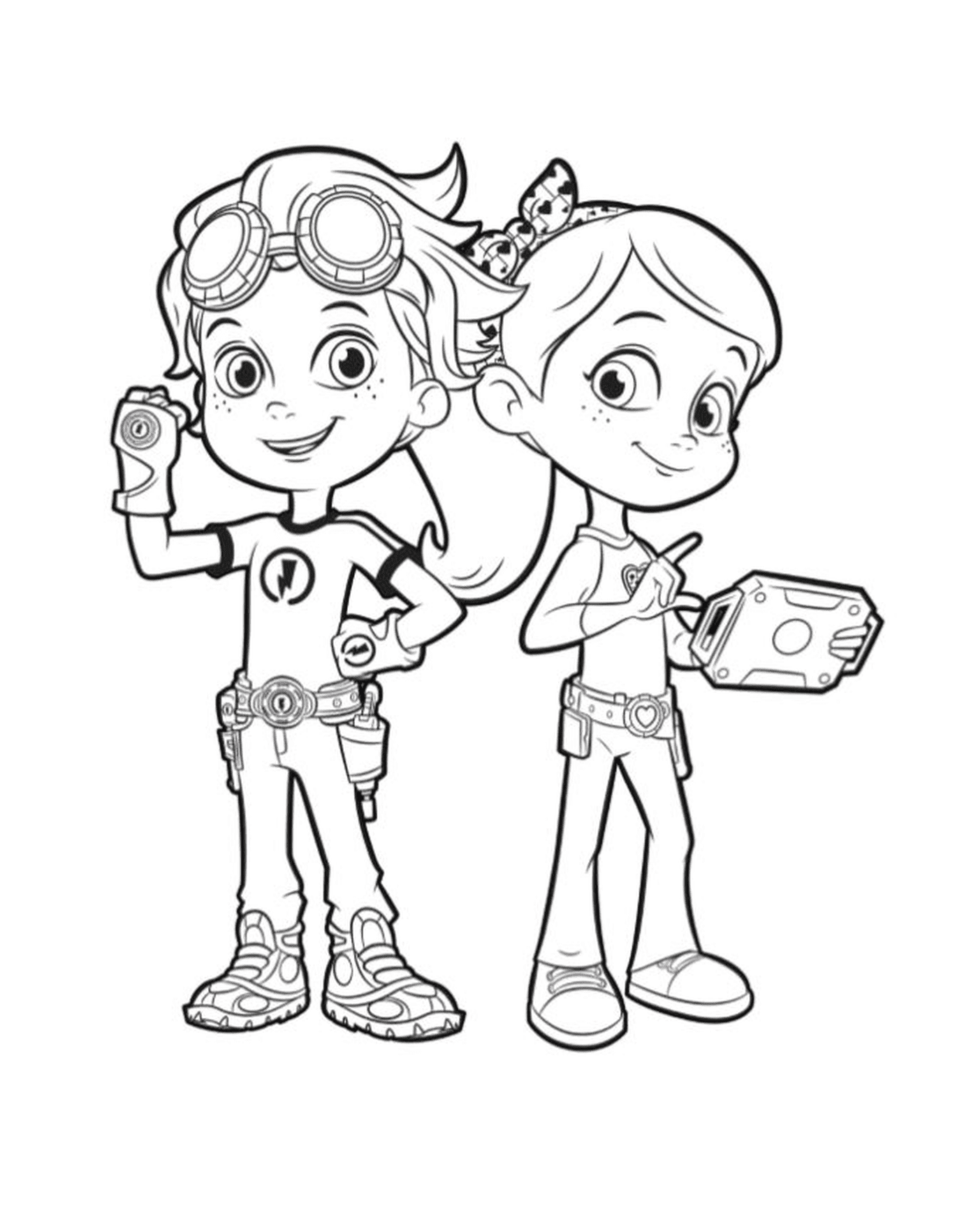  Children of Rusty and Ruby of Rusty Rivets 