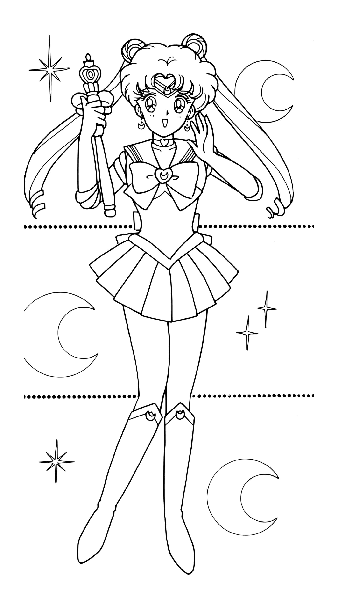  Princesa Sailor Moon en Manga 