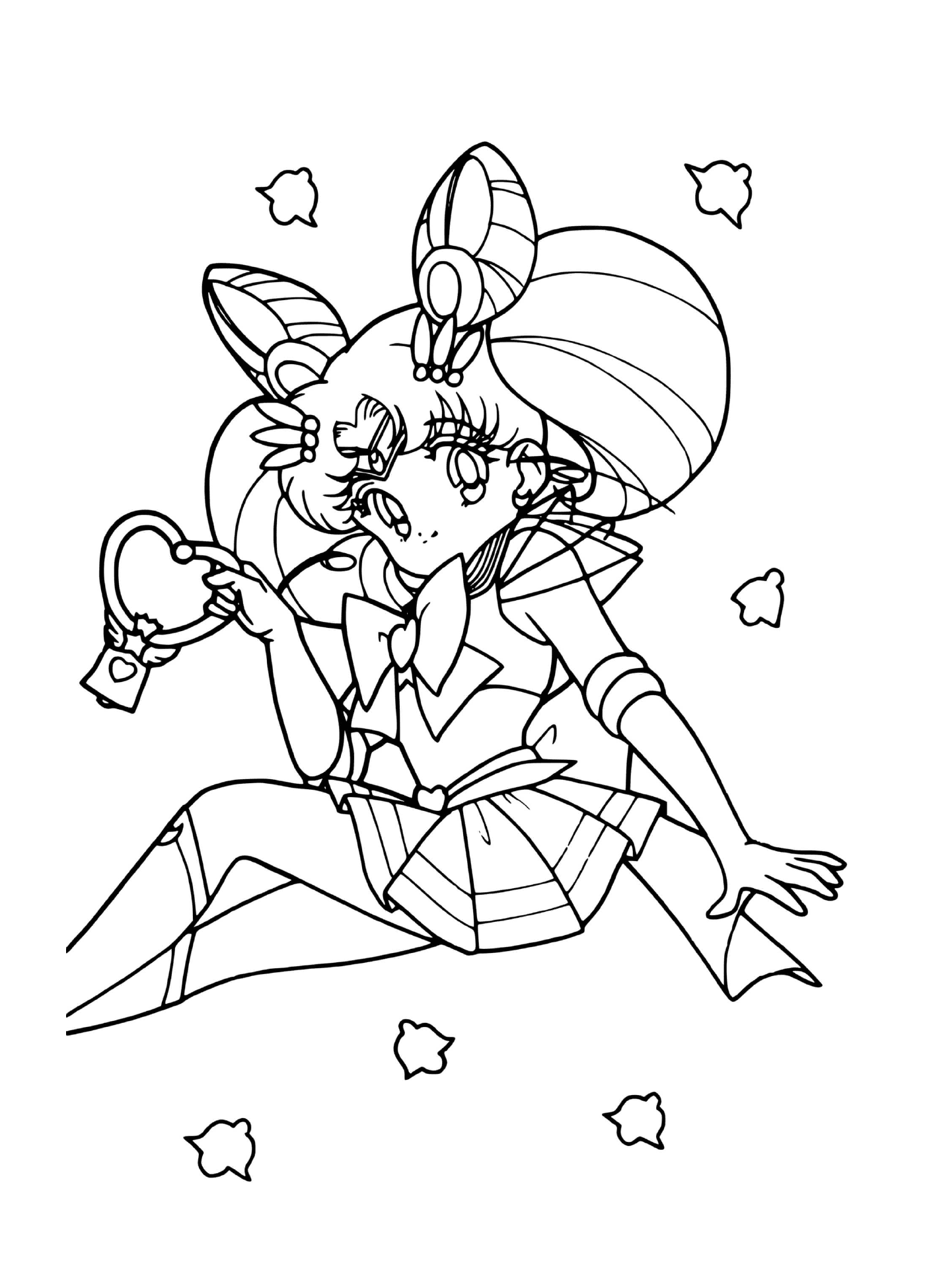  Cute character of Sailor Moon 