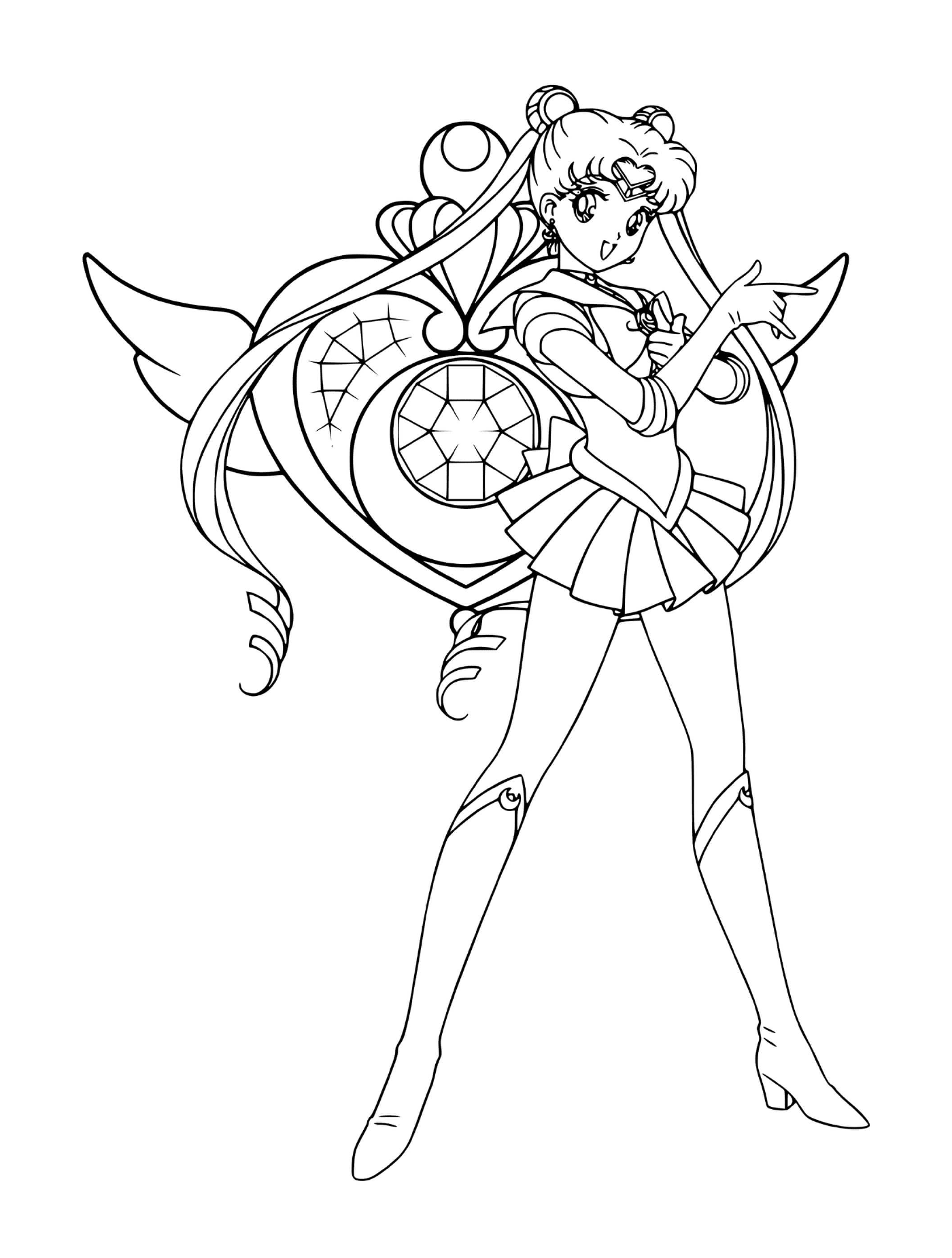 Sailor Moon Coloring Pages: 36 Printable Drawings