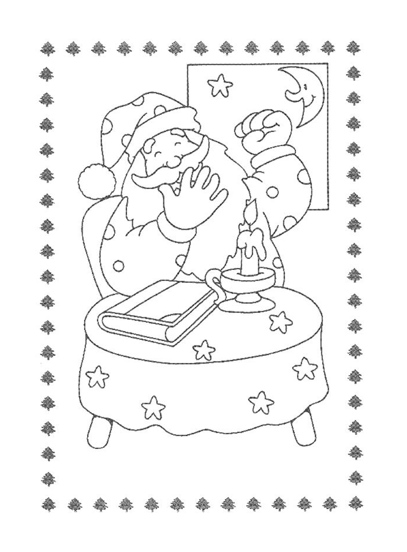  Santa Claus in decoration 