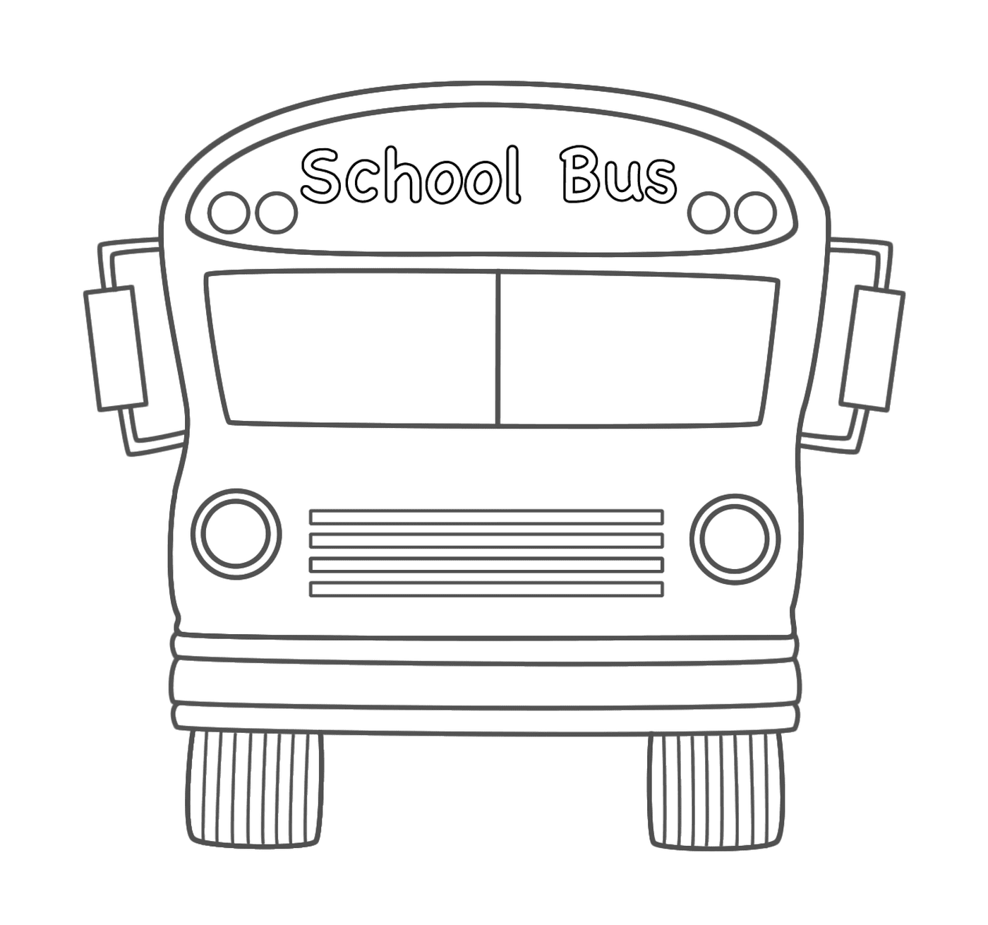  A school bus 