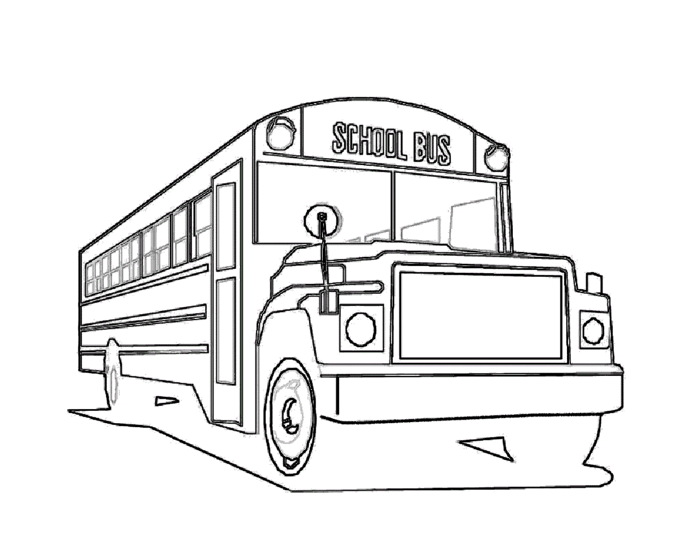  Uno scuolabus fresco 