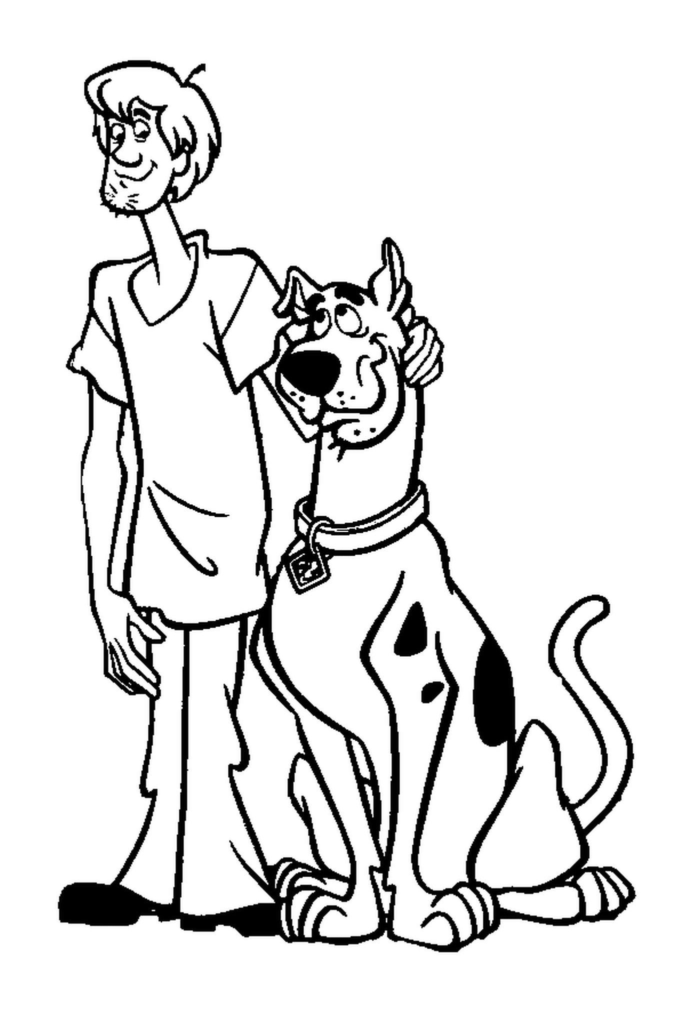  Sammy mit Scooby-Doo 