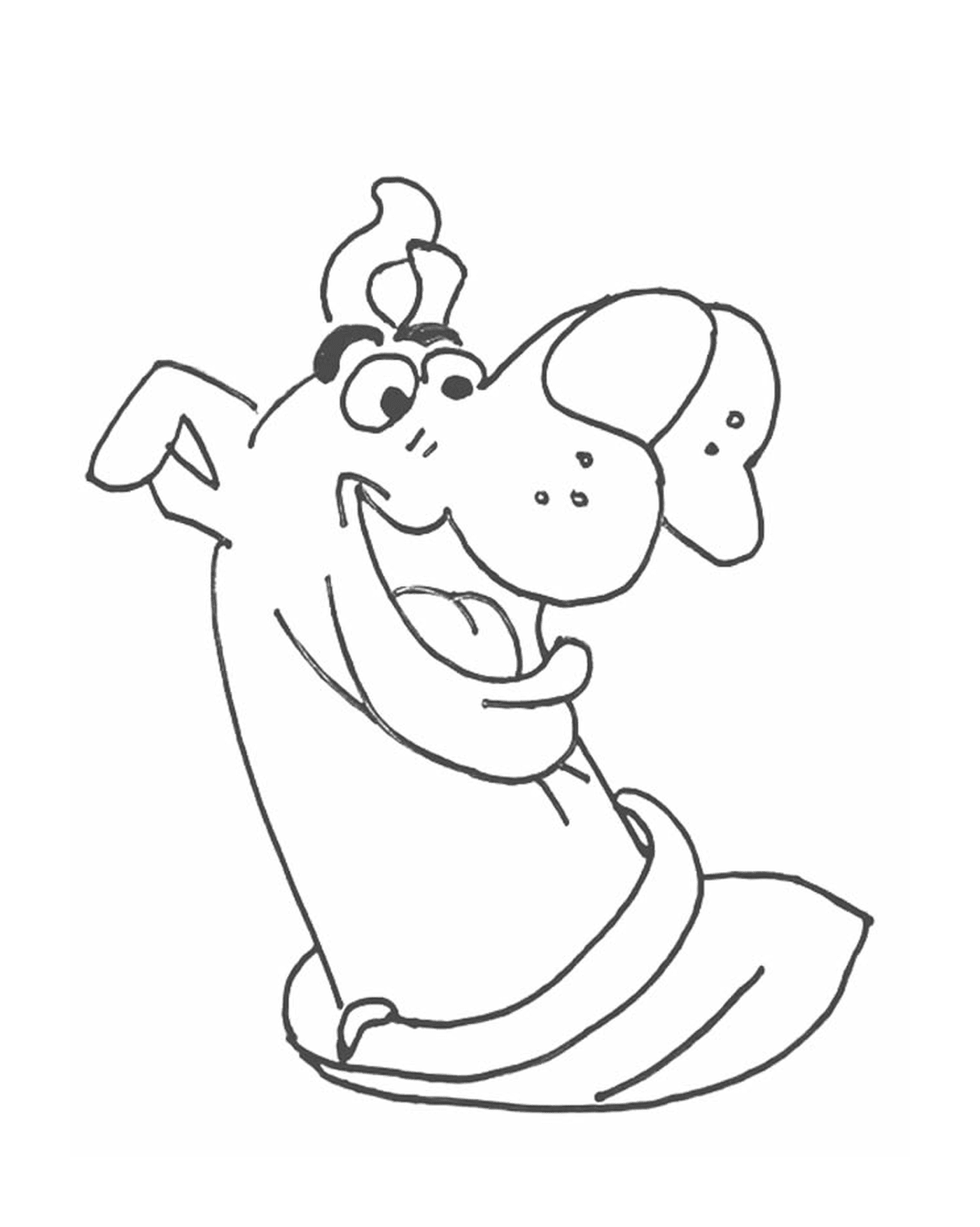  Un cane da cartone animato 