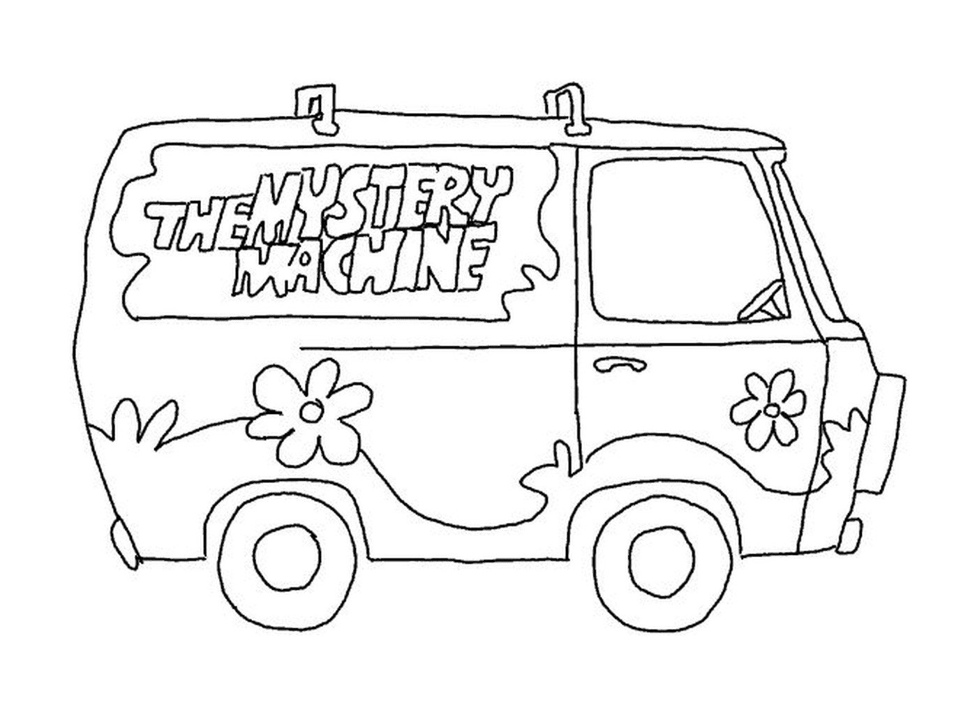  The Mystery Machine, the van 