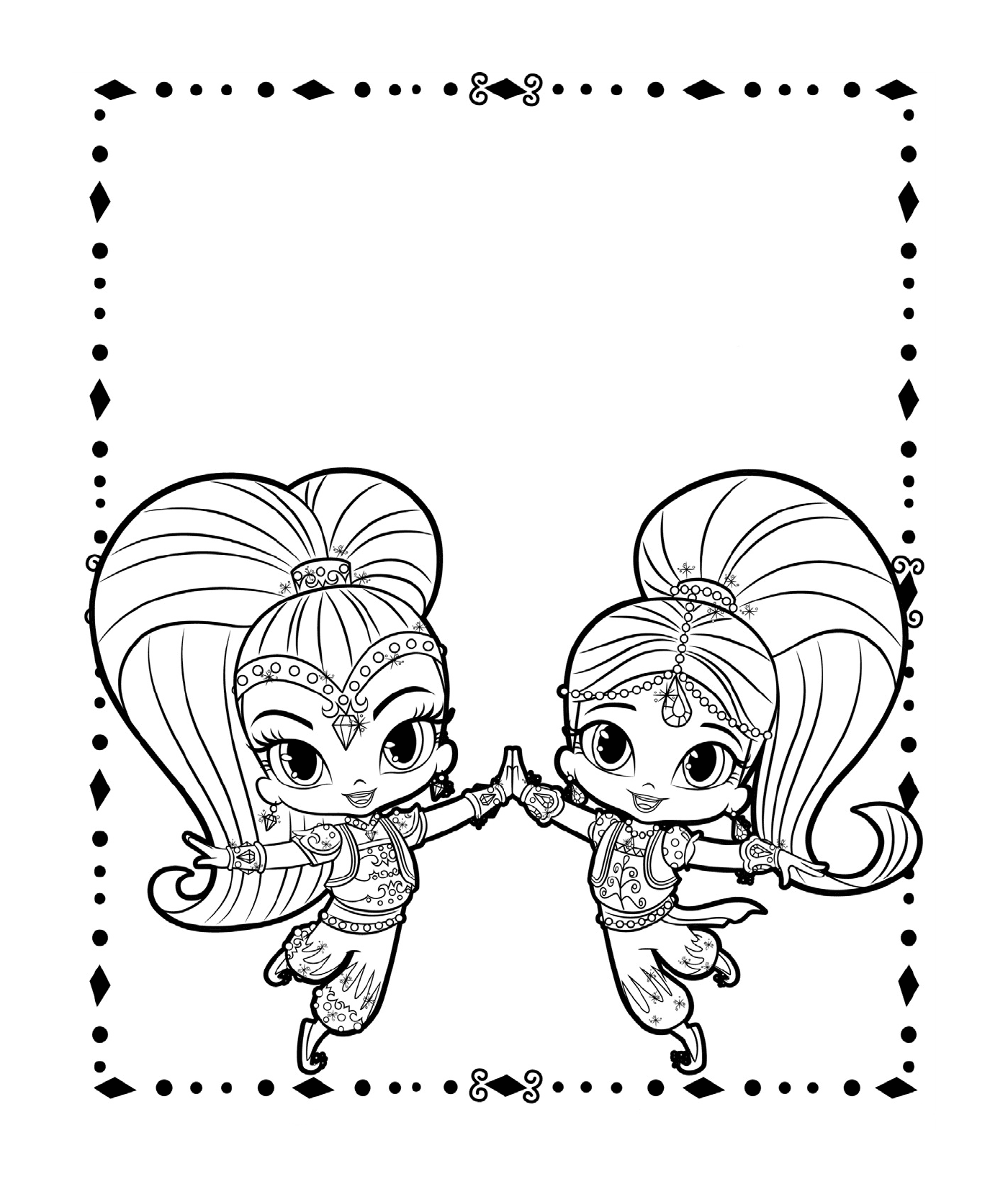  Cute geniuses of Shimmer and Shine 