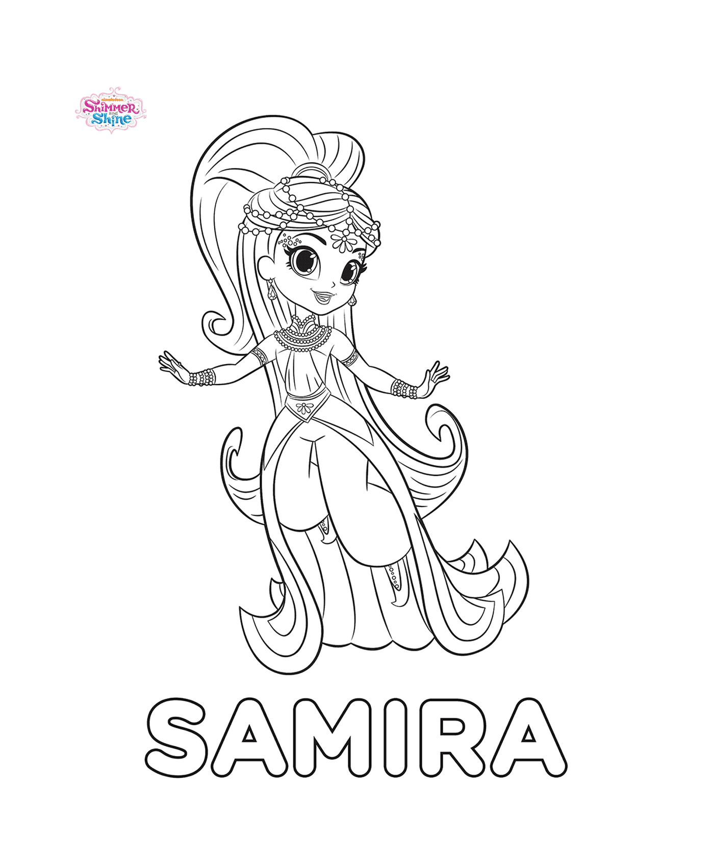  Samira of Shimmer and Shine 